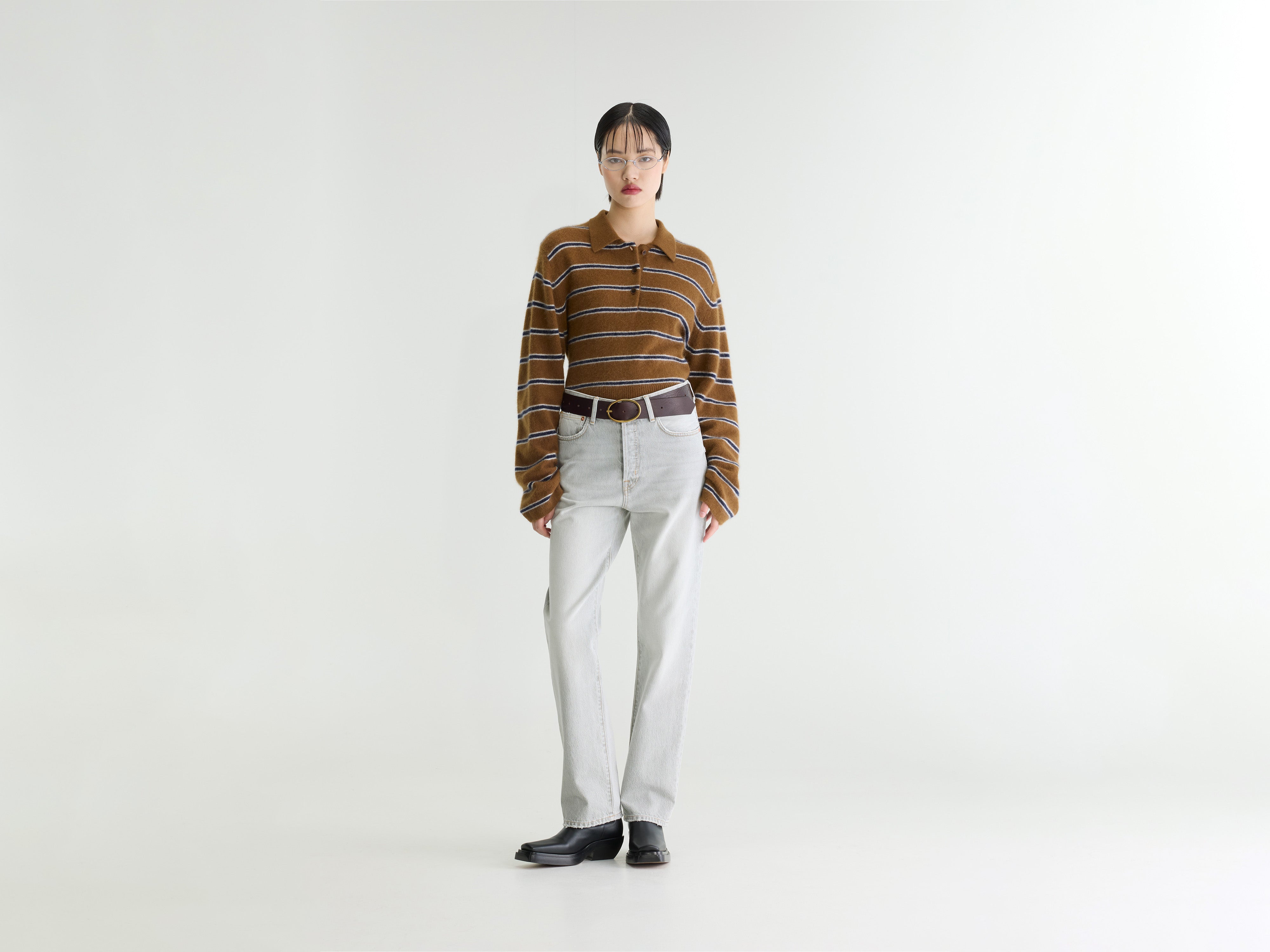 Denim N. 35 - straight jeans (262 / W / ICE GREY BLEACH)