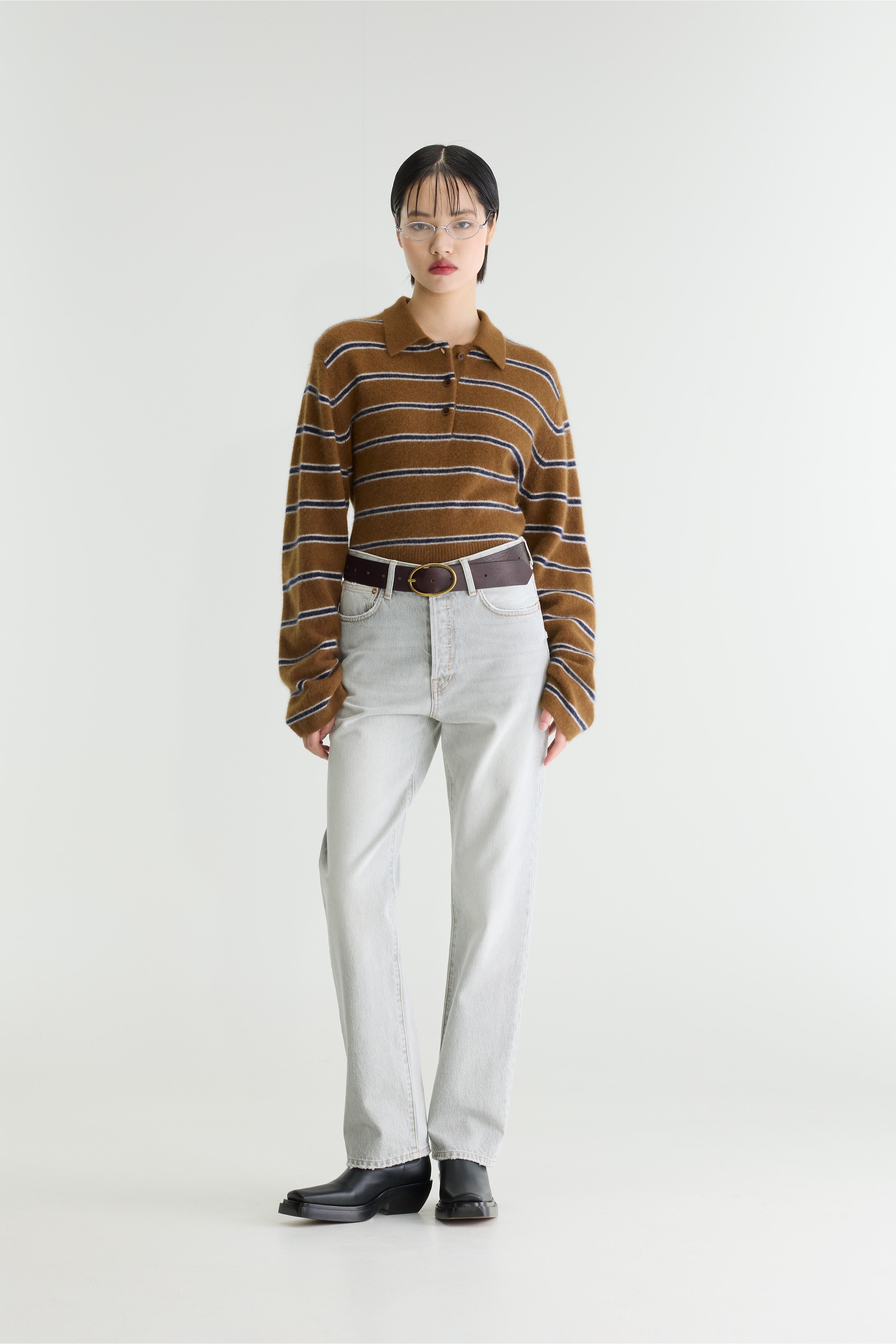 Denim N. 35 - straight jeans (262 / W / ICE GREY BLEACH)