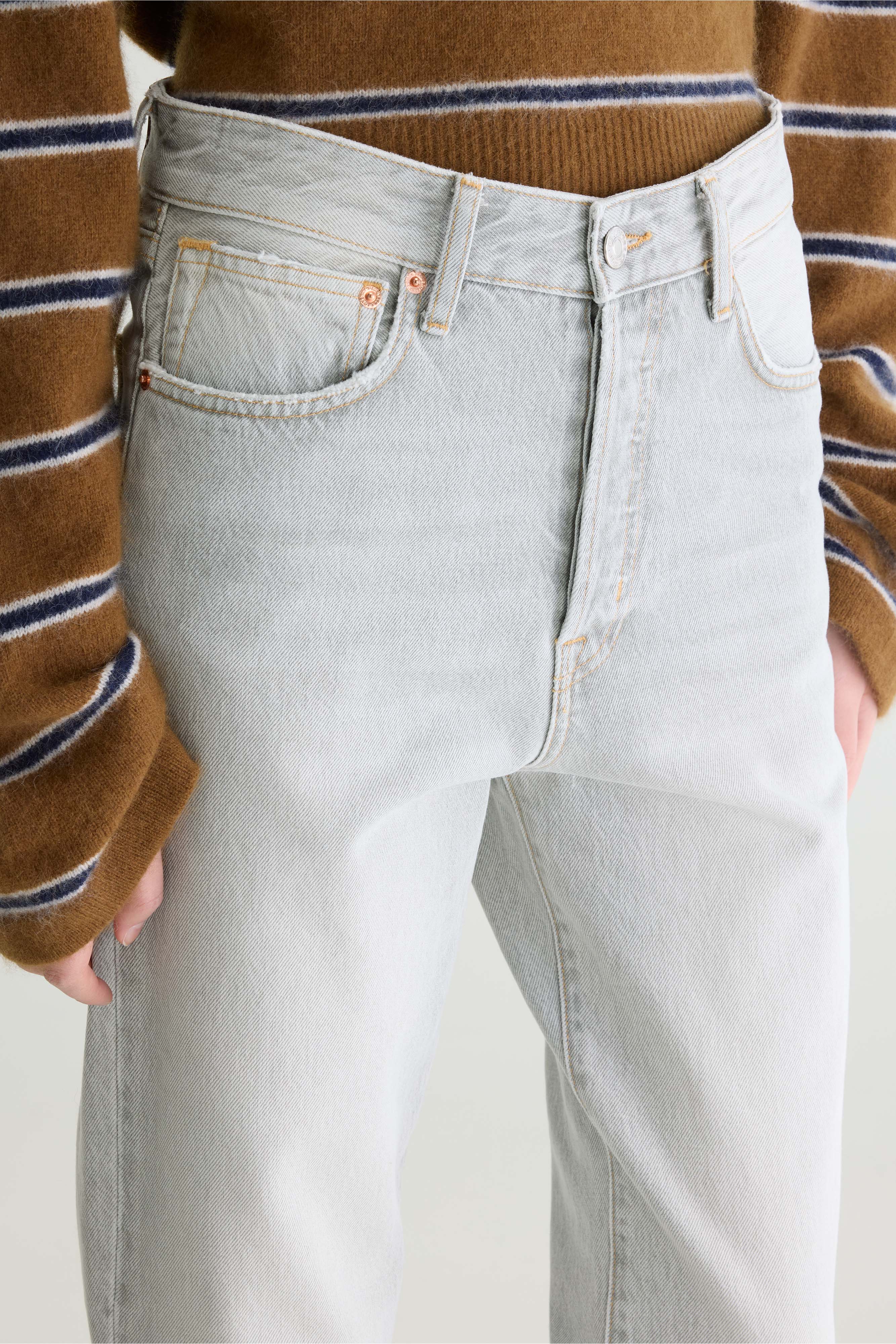 Denim N. 35 - straight jeans (262 / W / ICE GREY BLEACH)