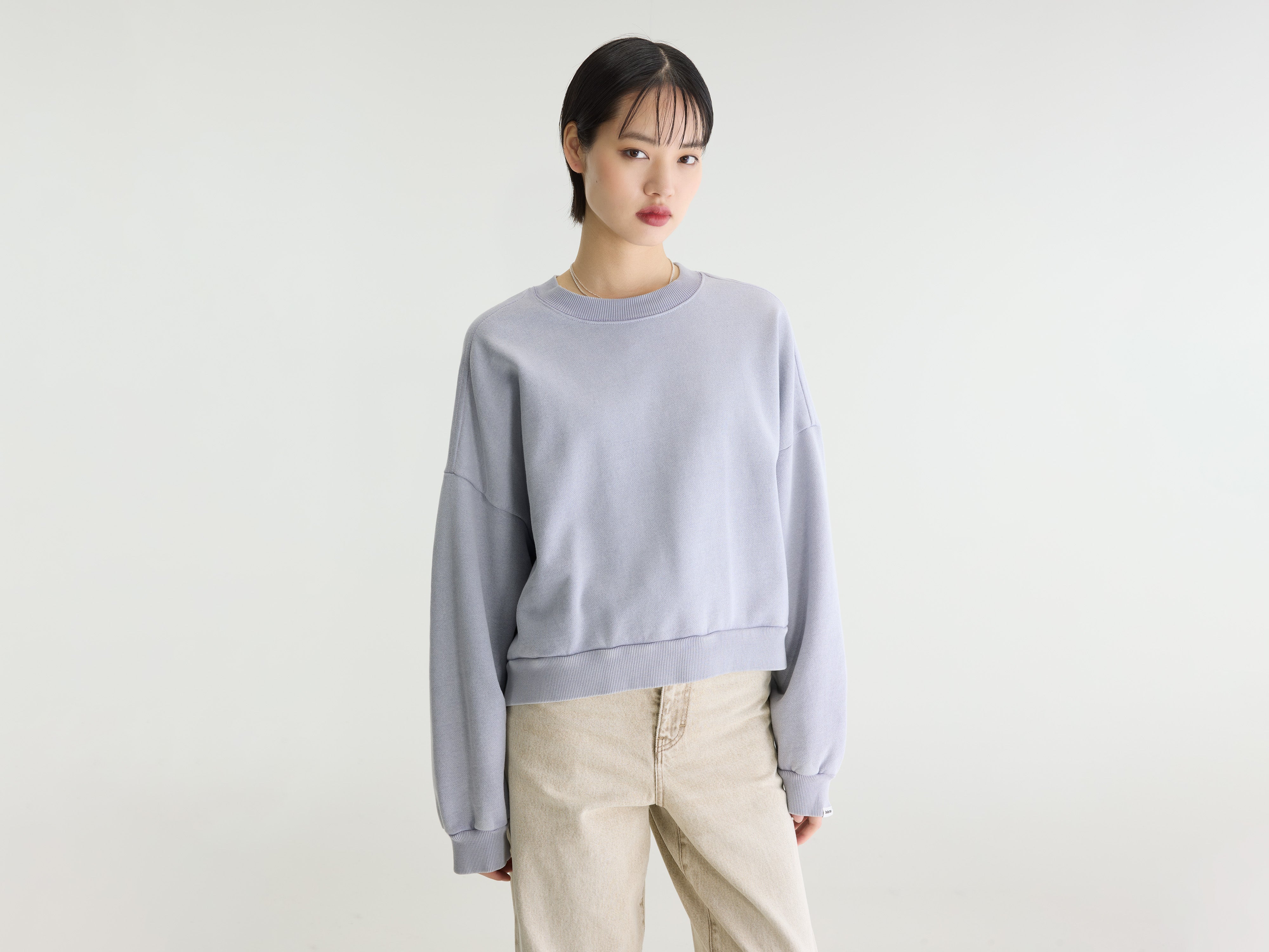 Ferno boxy crewneck sweatshirt (262 / W / ASHES)