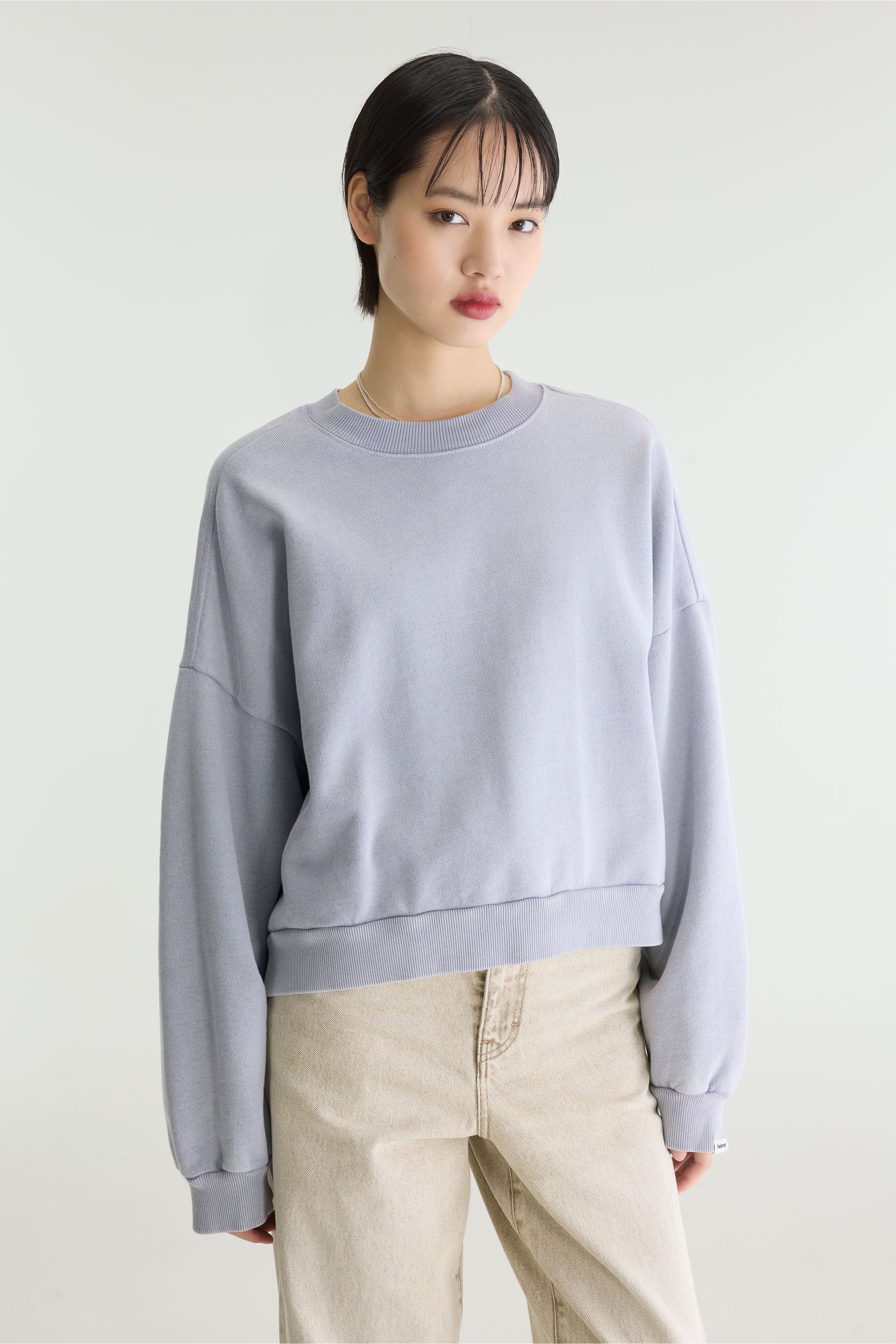 Ferno boxy crewneck sweatshirt (262 / W / ASHES)