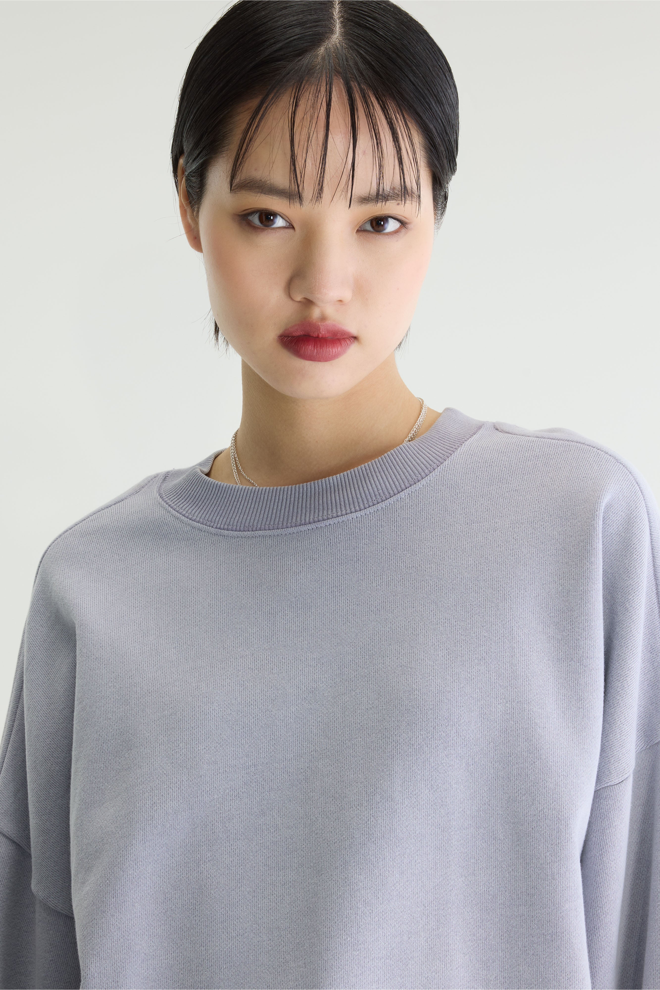 Ferno boxy crewneck sweatshirt (262 / W / ASHES)