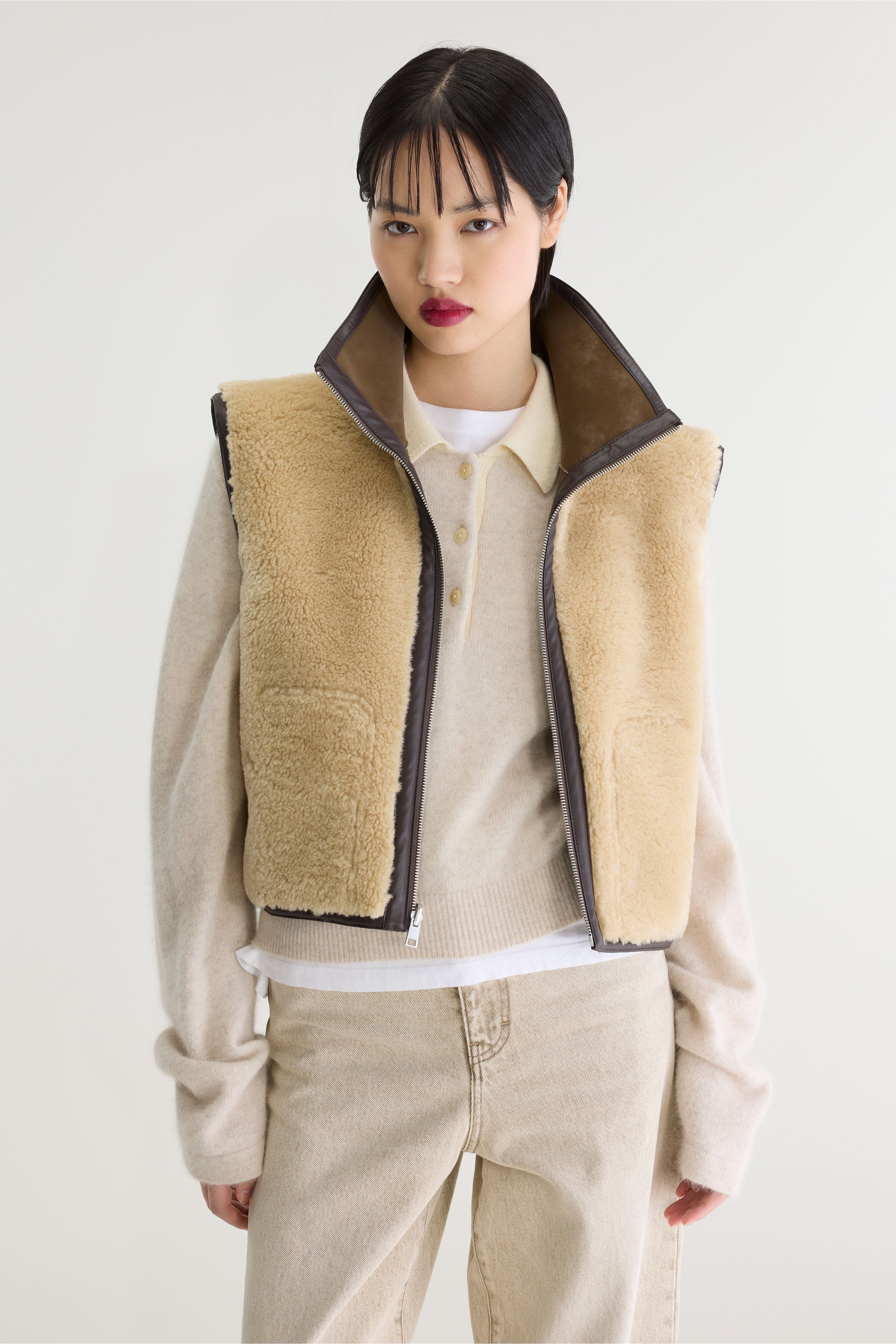 Veste courte sans manches Jonson (262 / W / SHEEP)