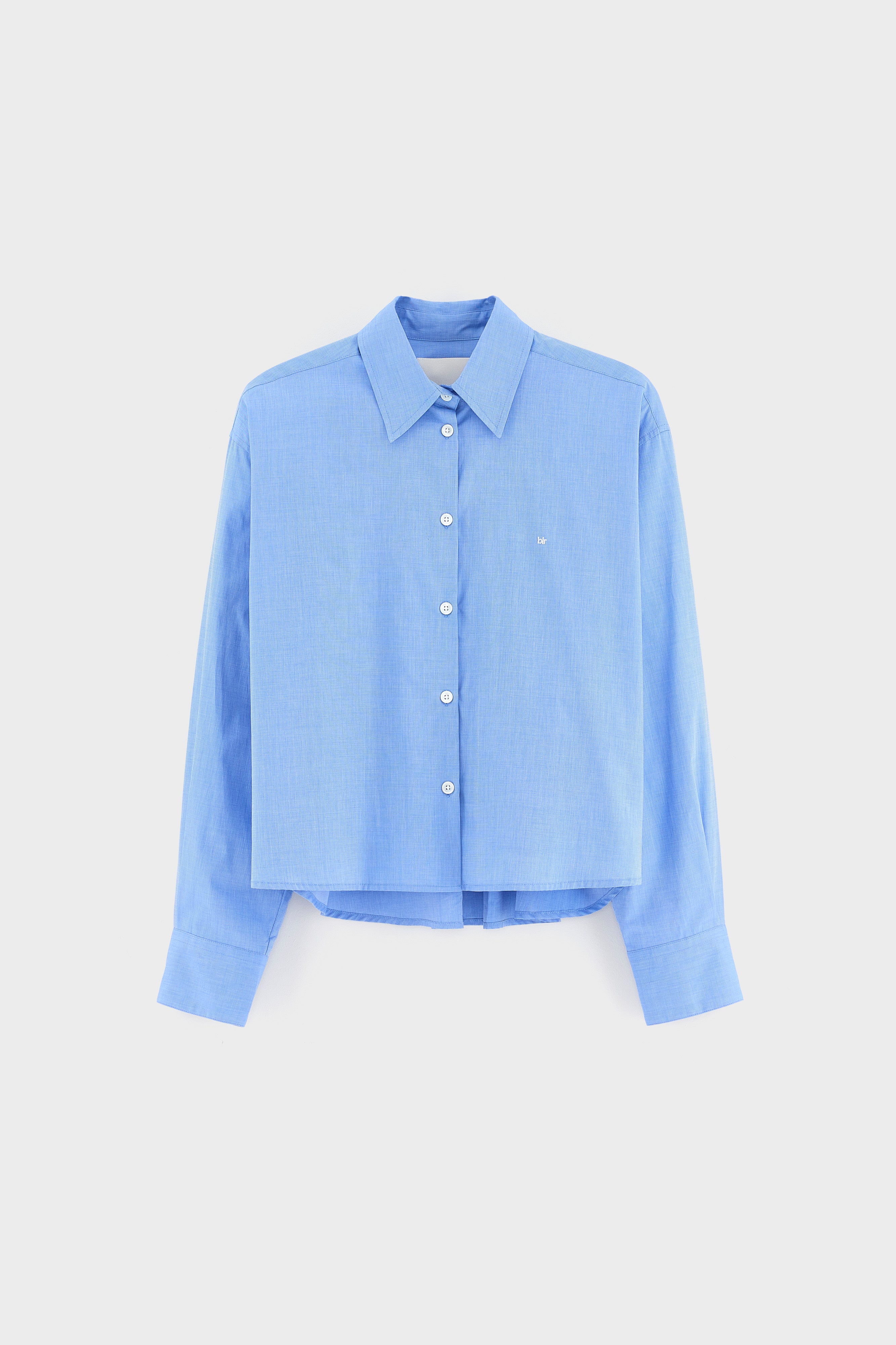 Java poplin shirt (262 / W / BLUE SHIRT)
