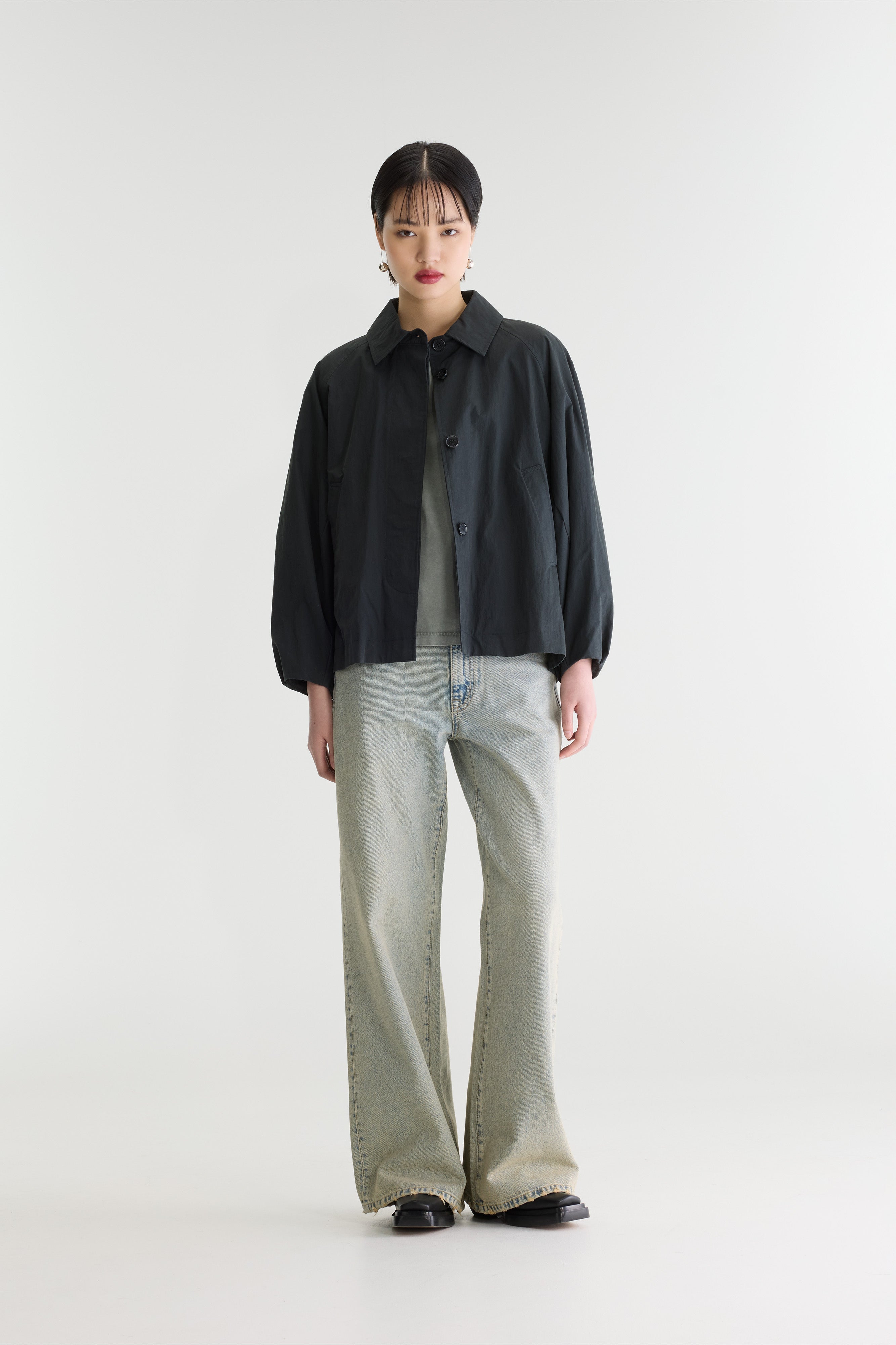 Jodie trench jacket (262 / W / PIRATE)