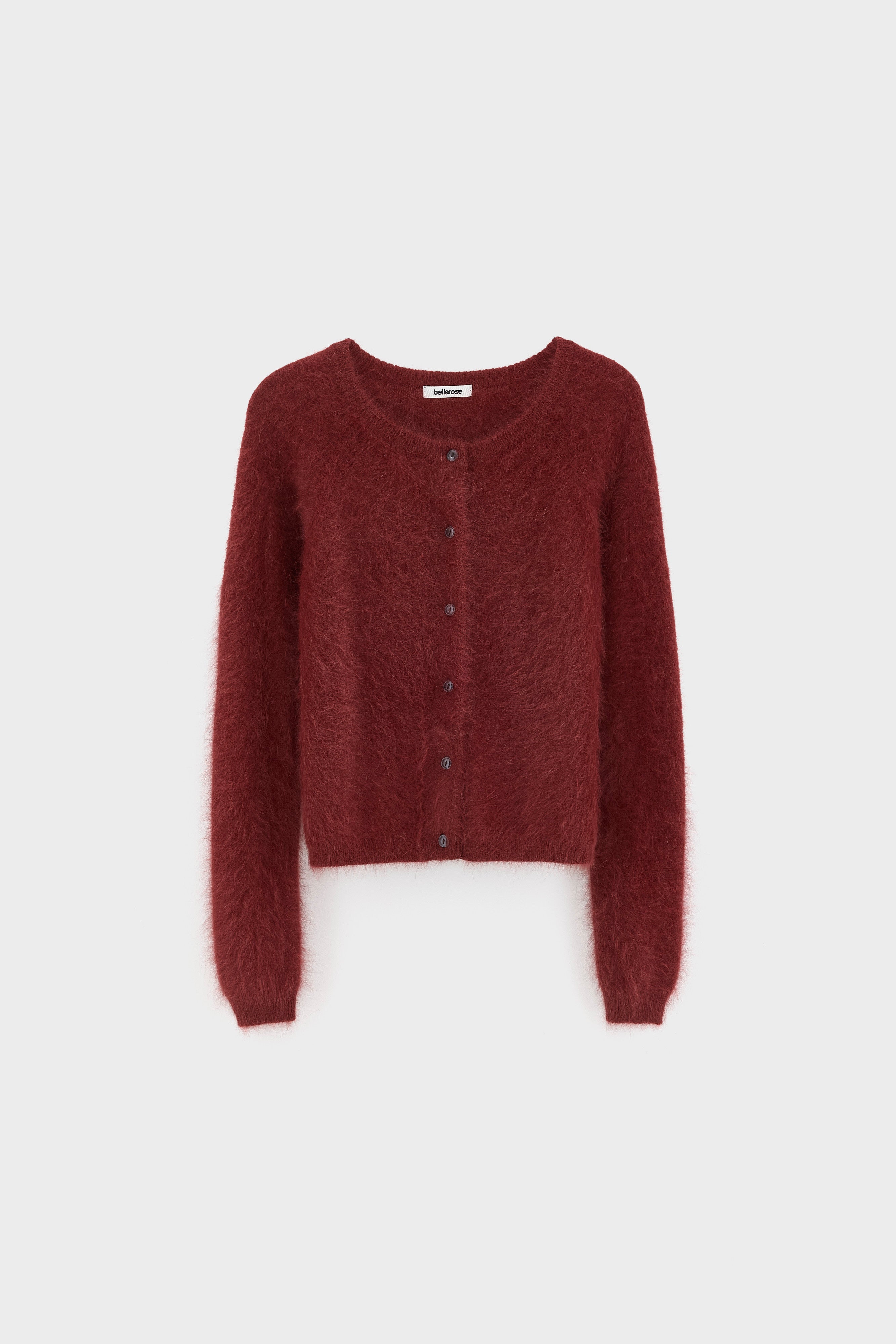 Cardigan en angora Datair (262 / W / GRENAT)