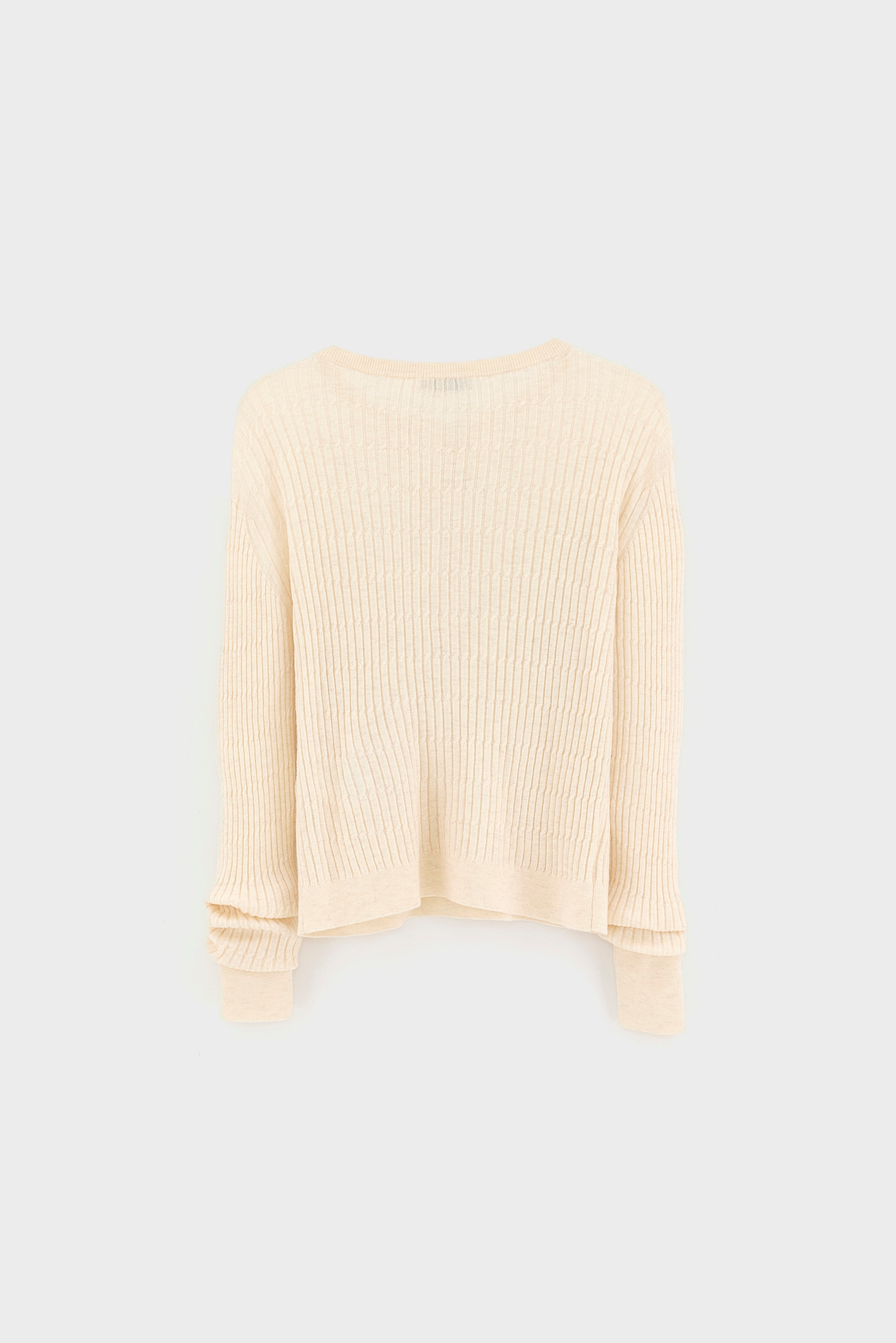 Pull col tunisien Aryro (262 / W / NATURAL)