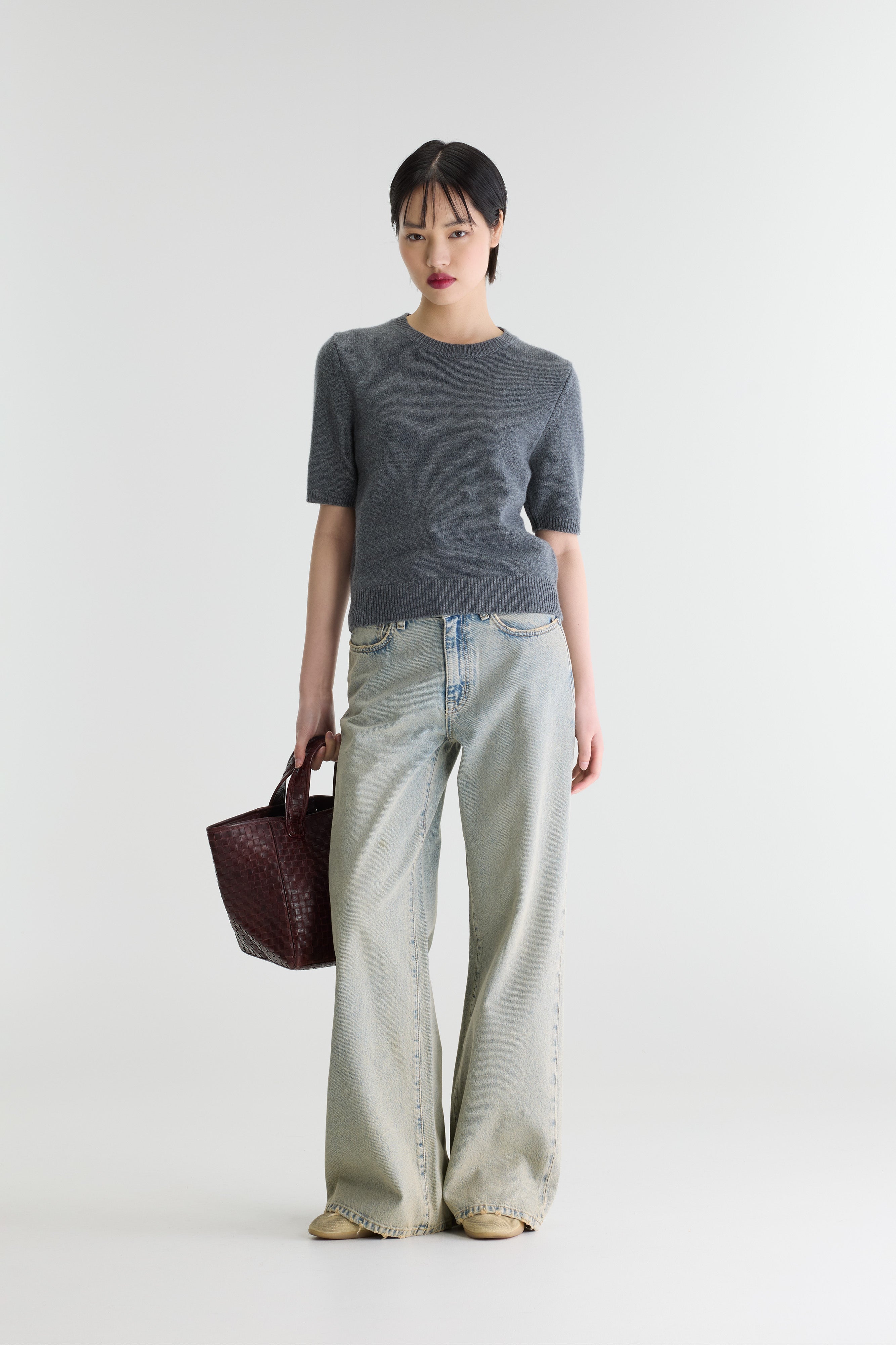 Synad Short-sleeve Cashmere Sweater For Women | Bellerose