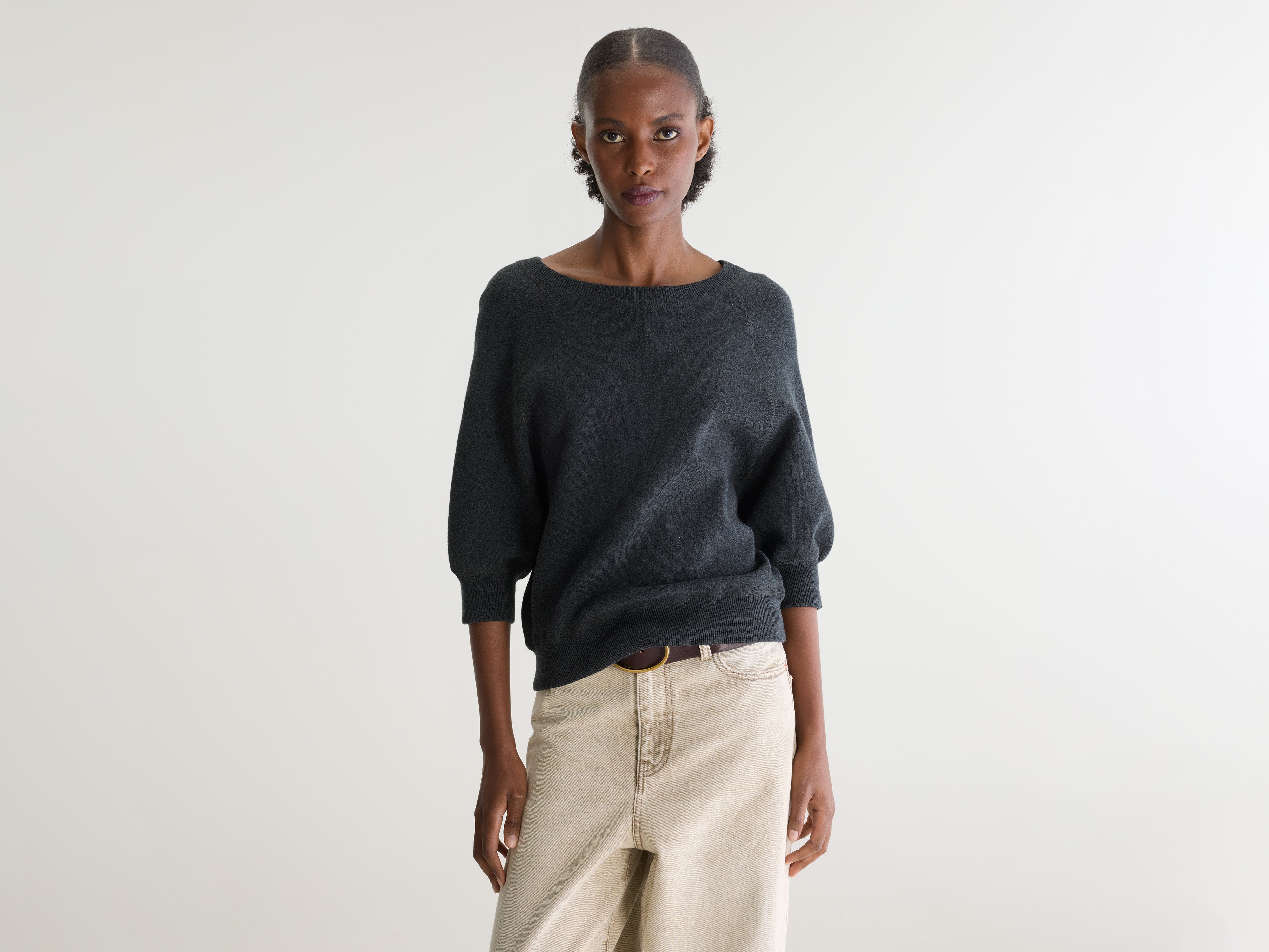 Anglet crewneck sweater (262 / W / ANTHRACITE)