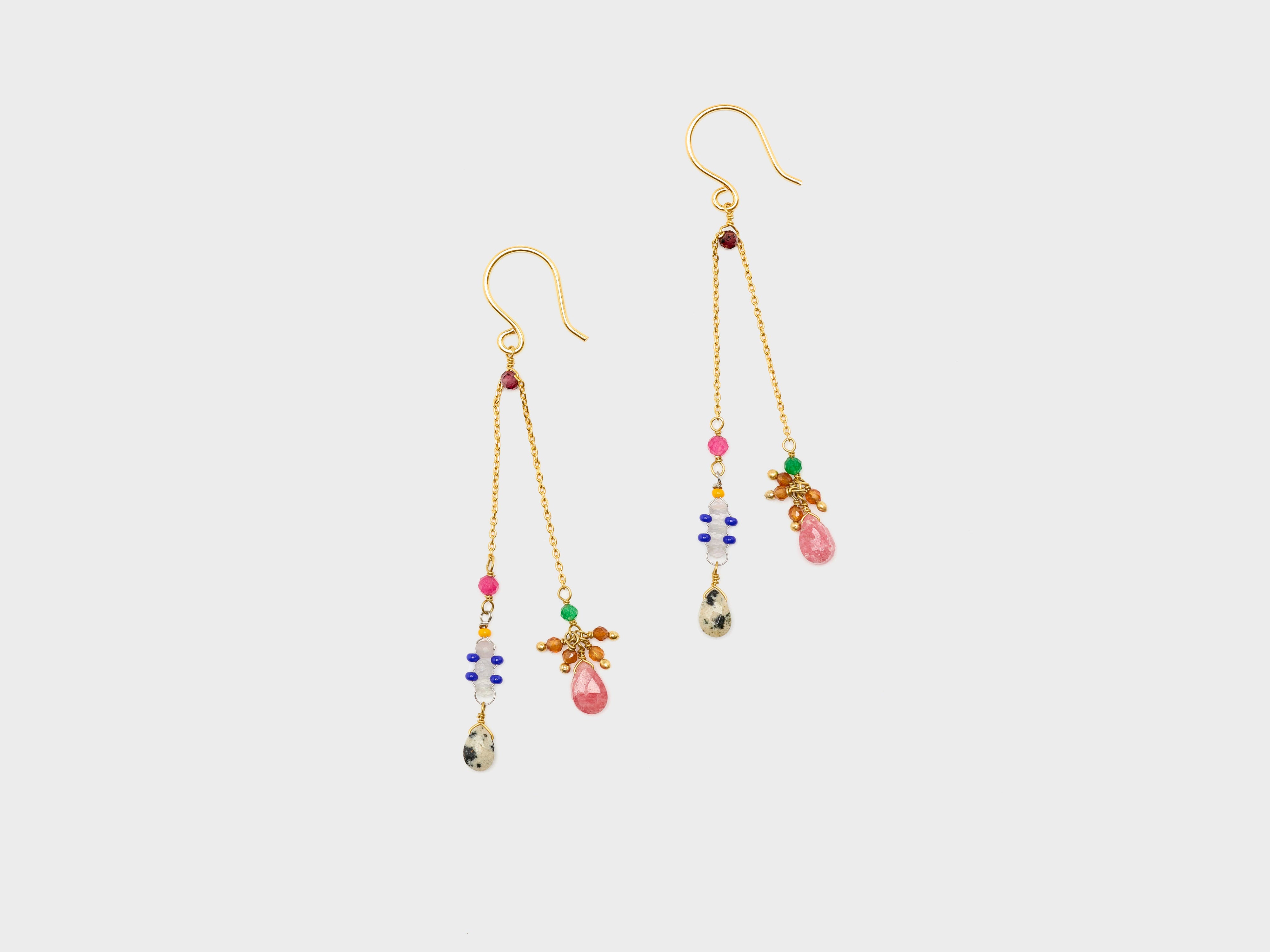 Boucles d'oreilles N° 12 (261 / W / MULTICOLOR)