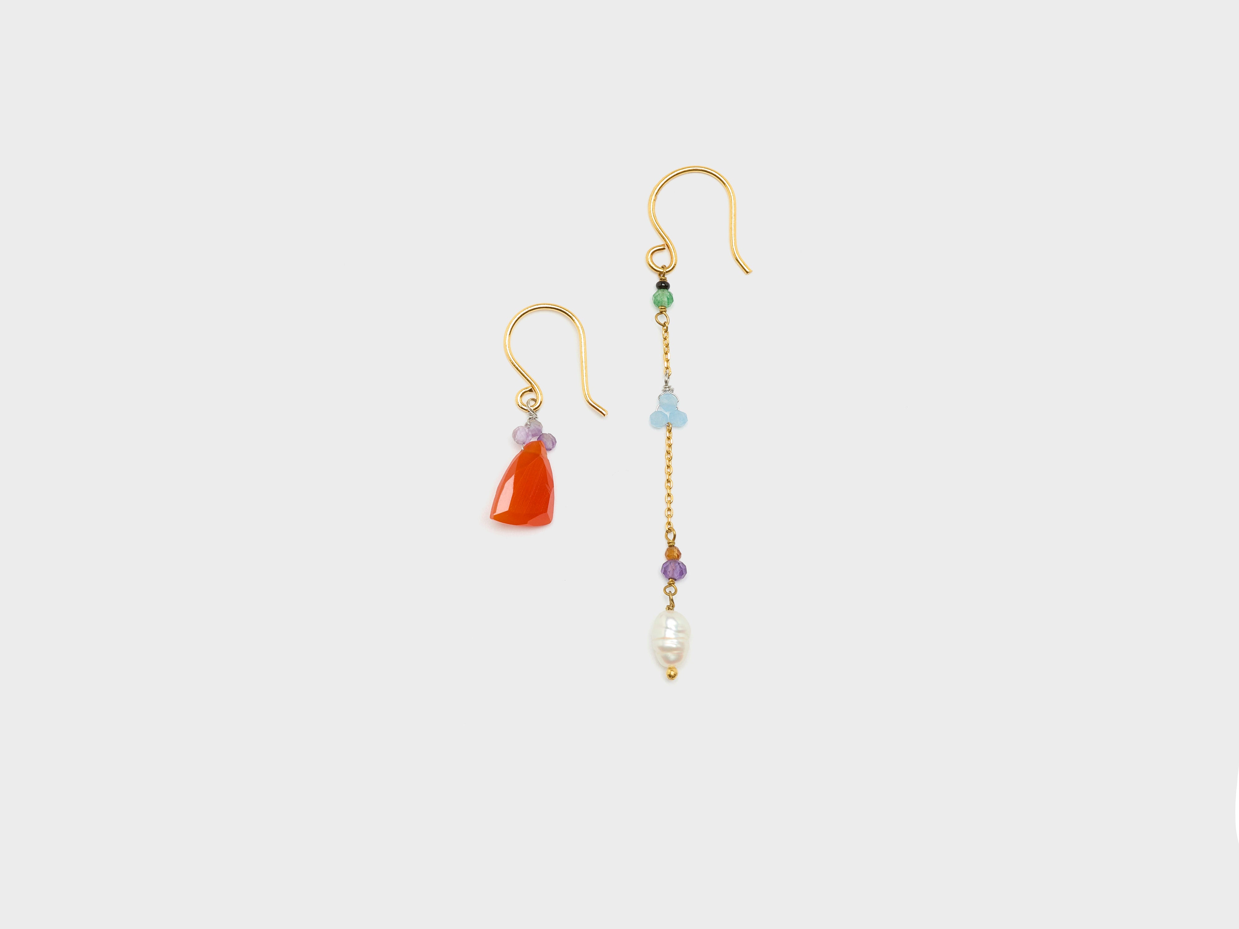 Boucles d'oreilles Asymmetric N° 1 (261 / W / MULTICOLOR)