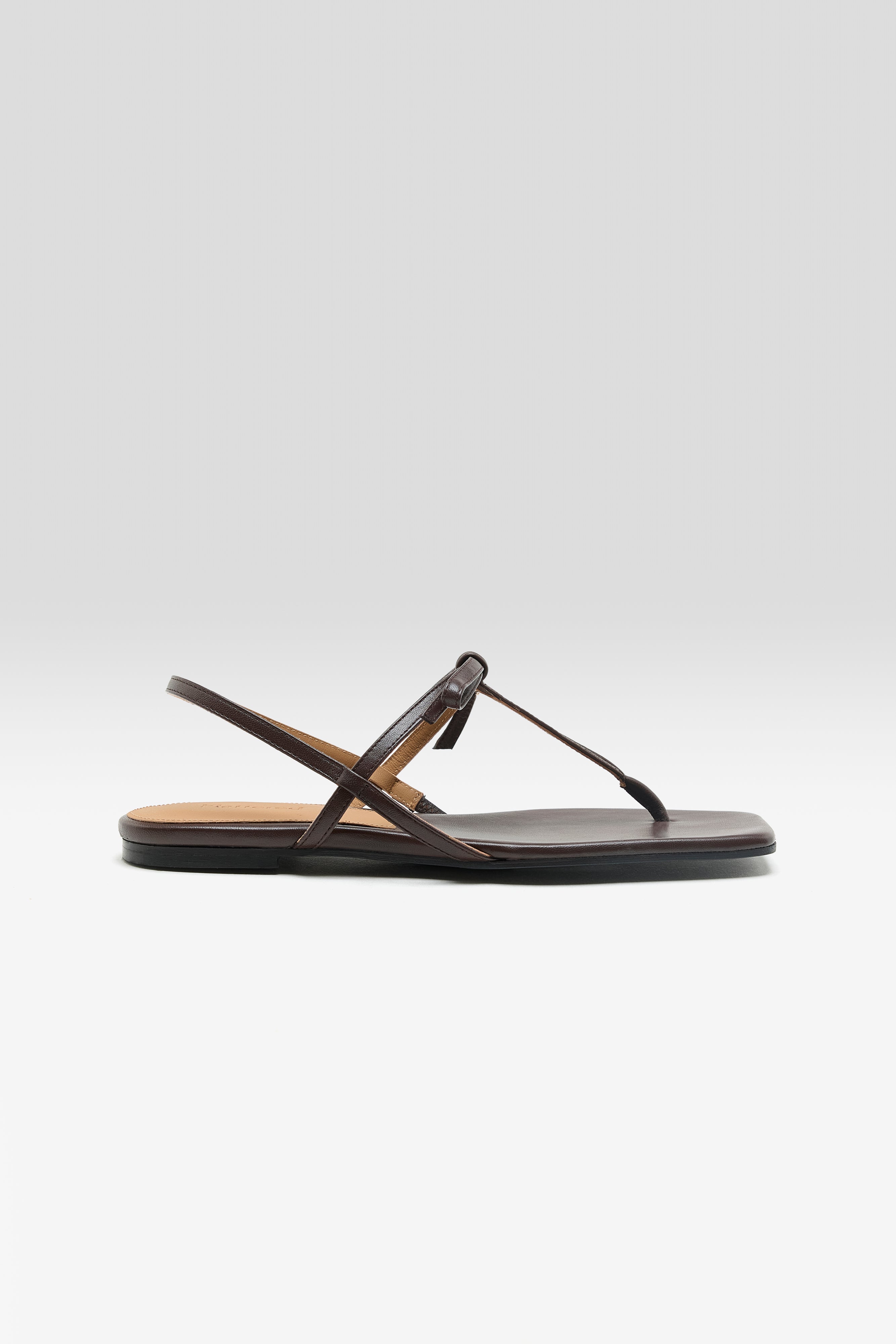 Sina Flat Sandals (261 / W / CHOCOLATE)