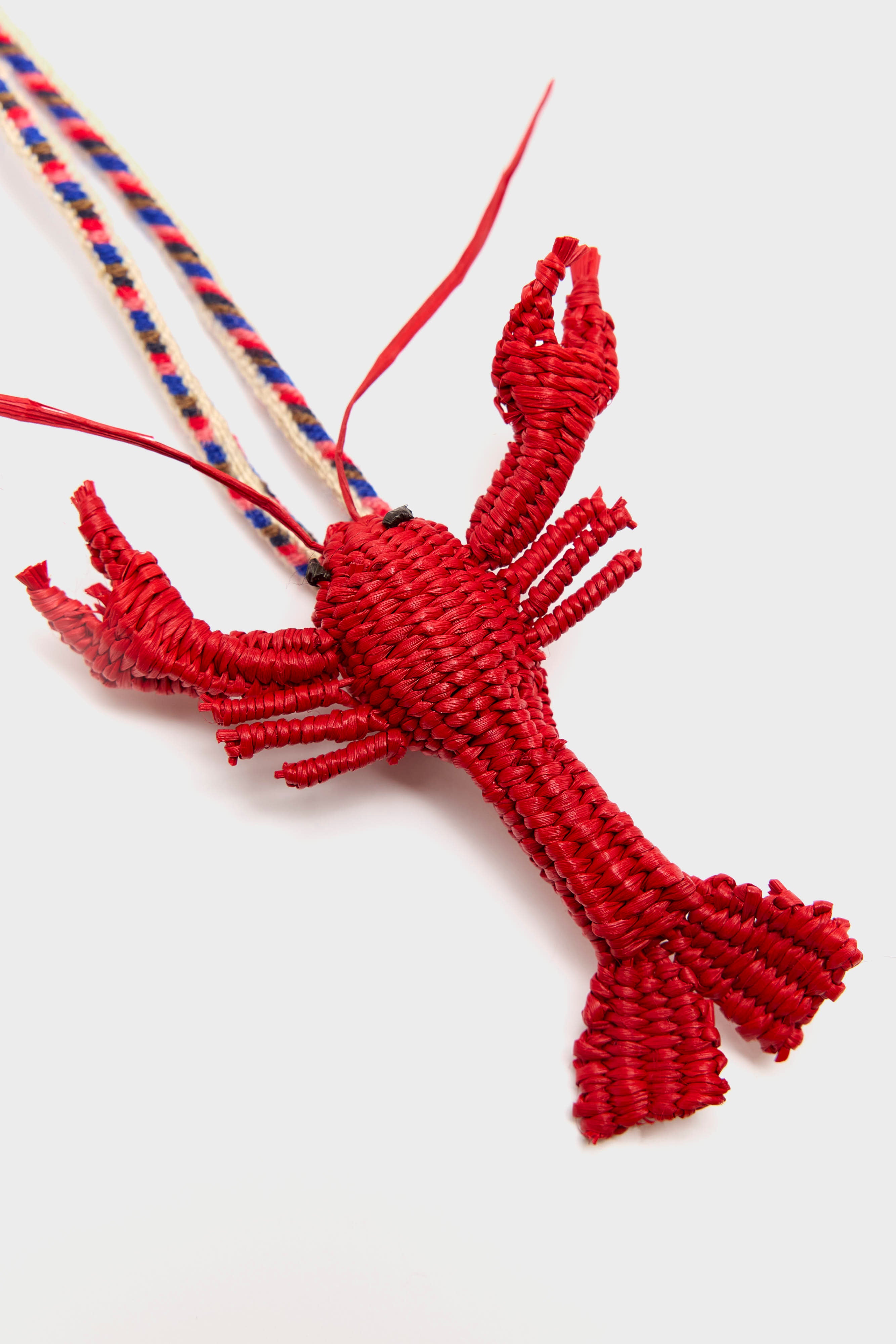Iraca Lobster Charm (261 / W / RED)