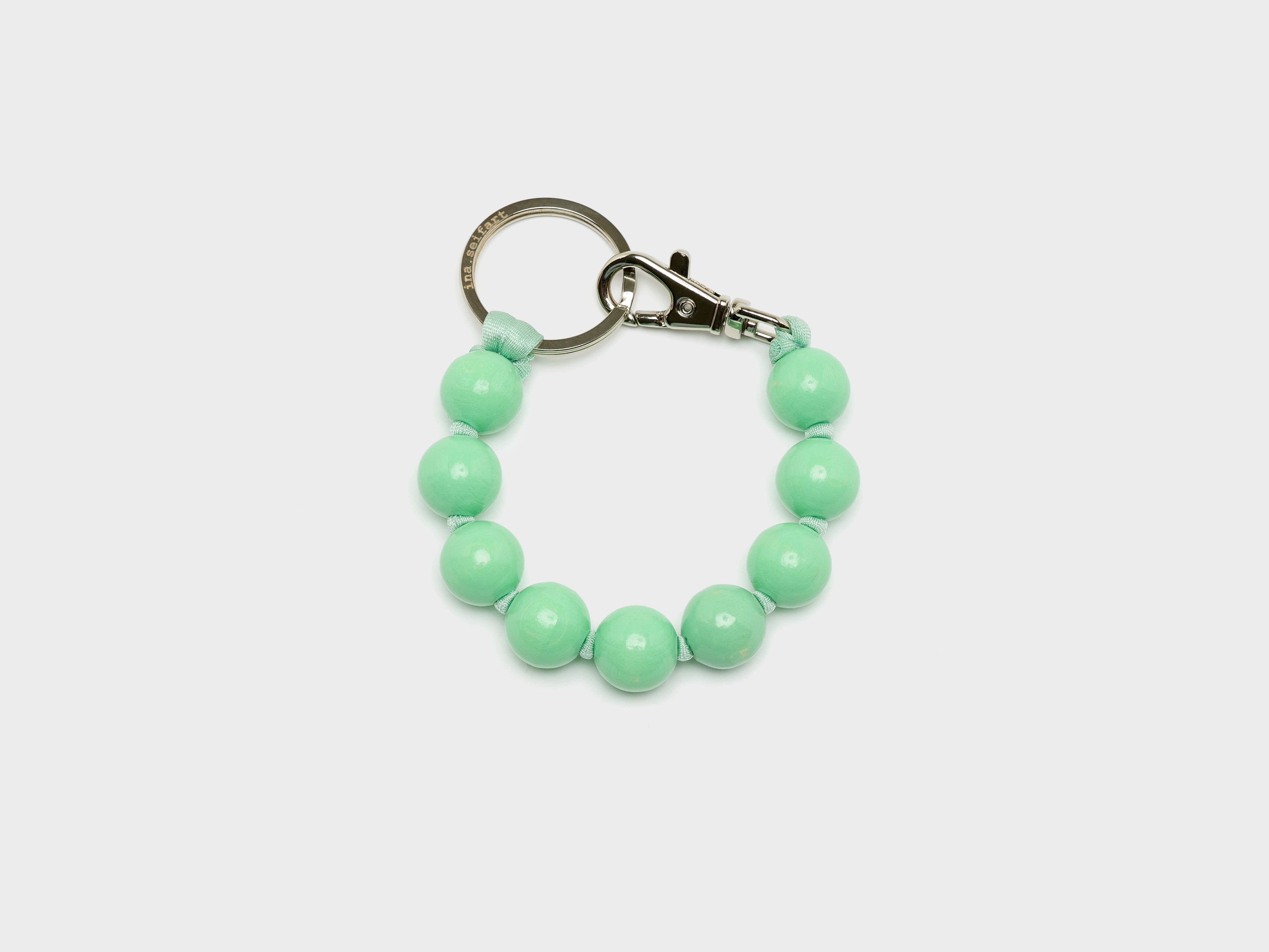 Big Perlin Short Keyholder (261 / W / GREEN)