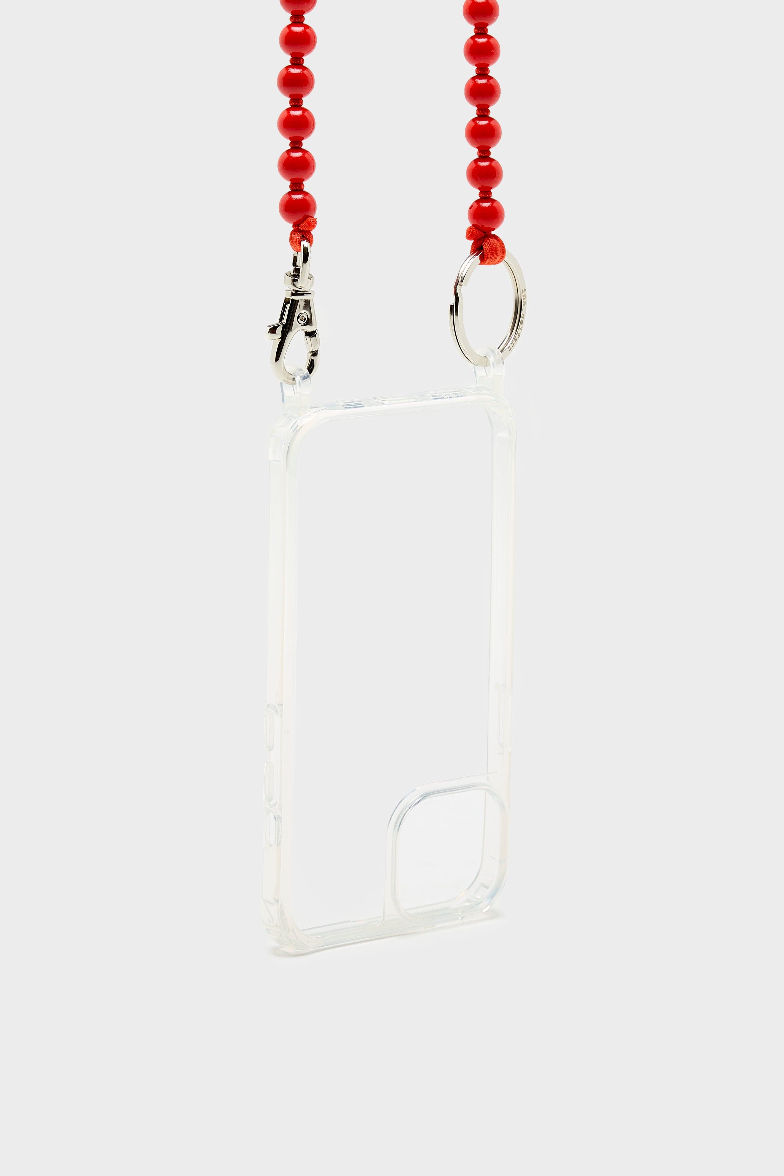 Handykette Necklace for iPhone 15 (261 / W / RED)