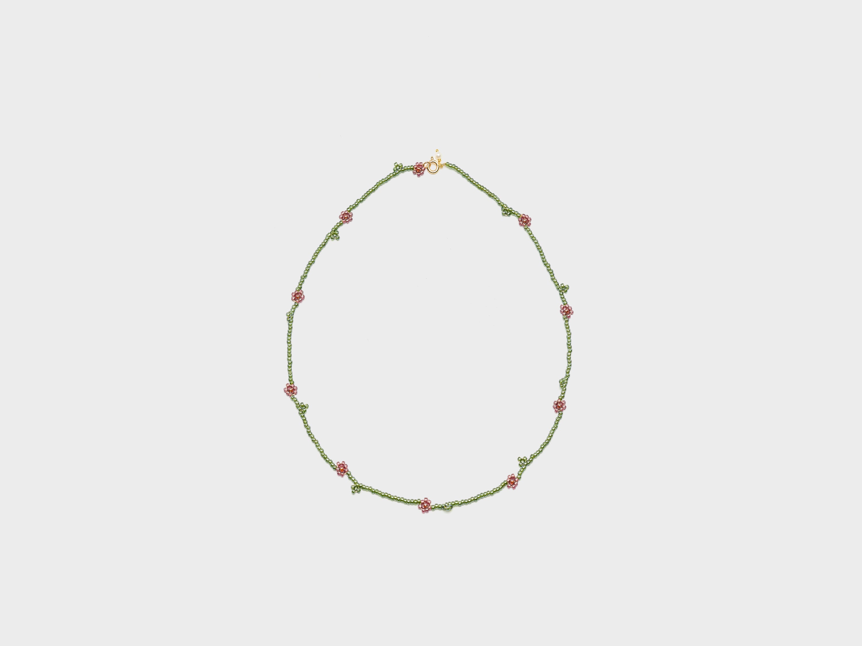 Fiori Full Flower Necklace (261 / W / BRITISH KHAKI)