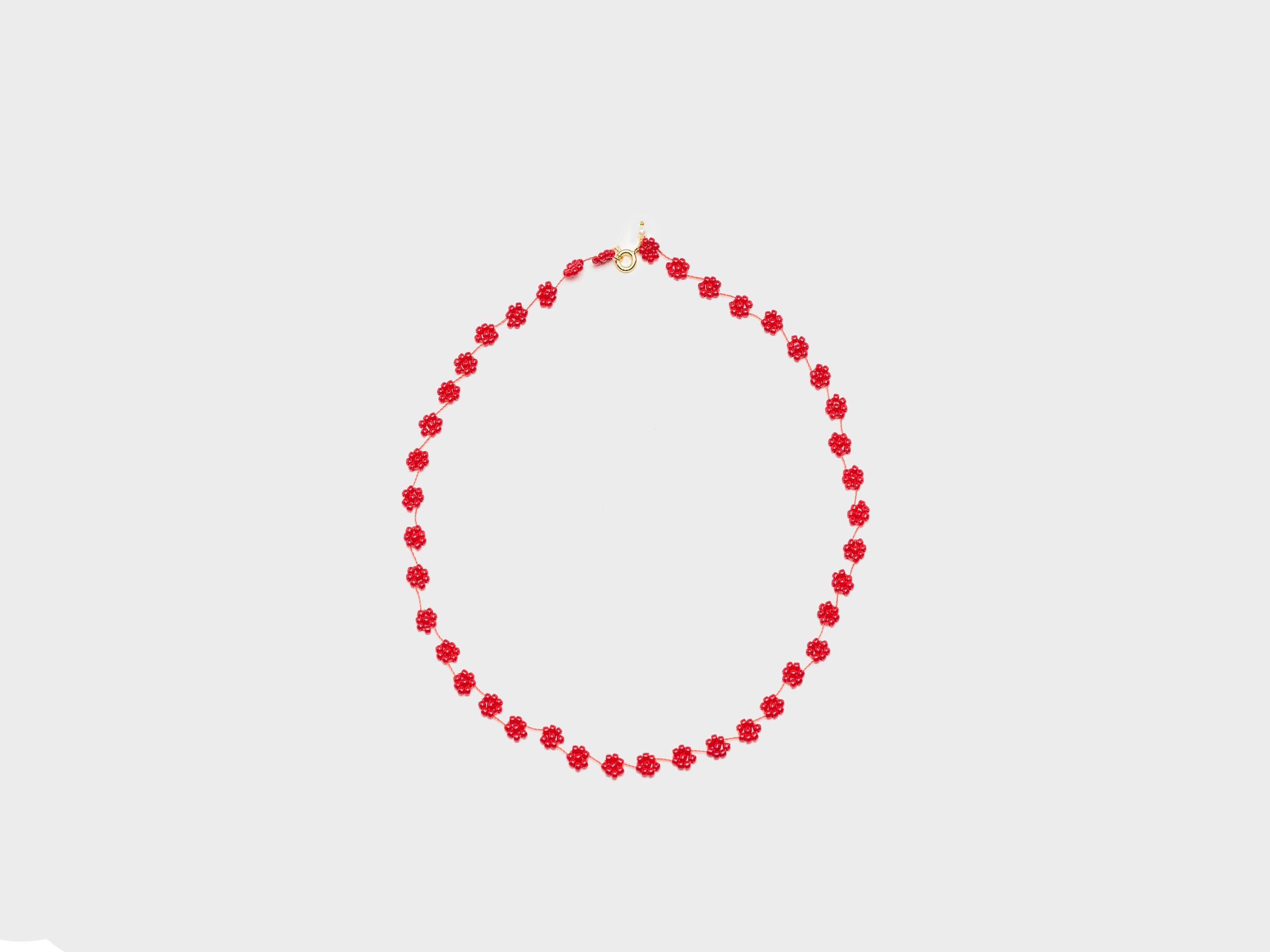 Fiori Red Pepper Necklace (261 / W / RED)