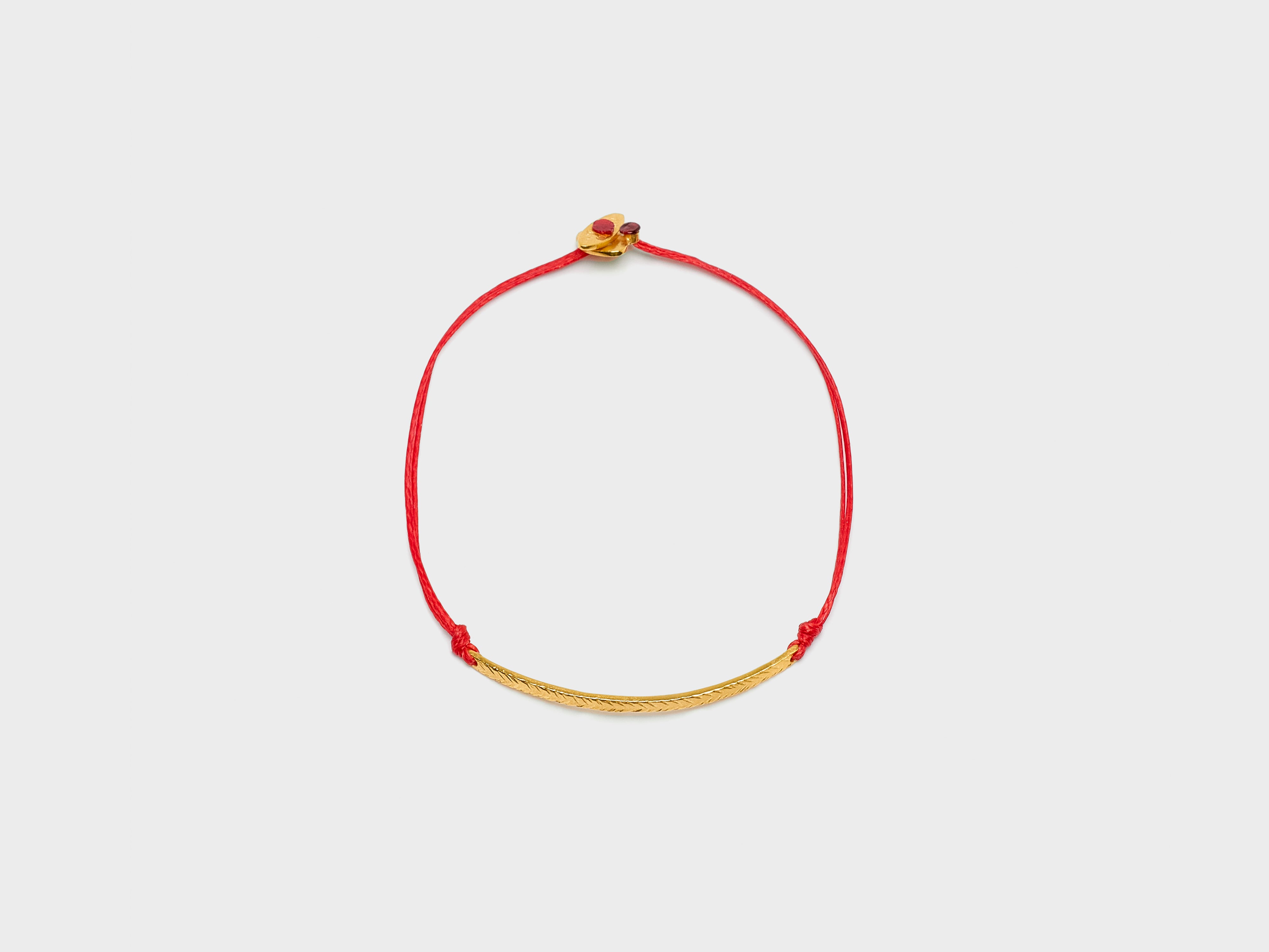 Armband N° 15 (251 / W / RED)