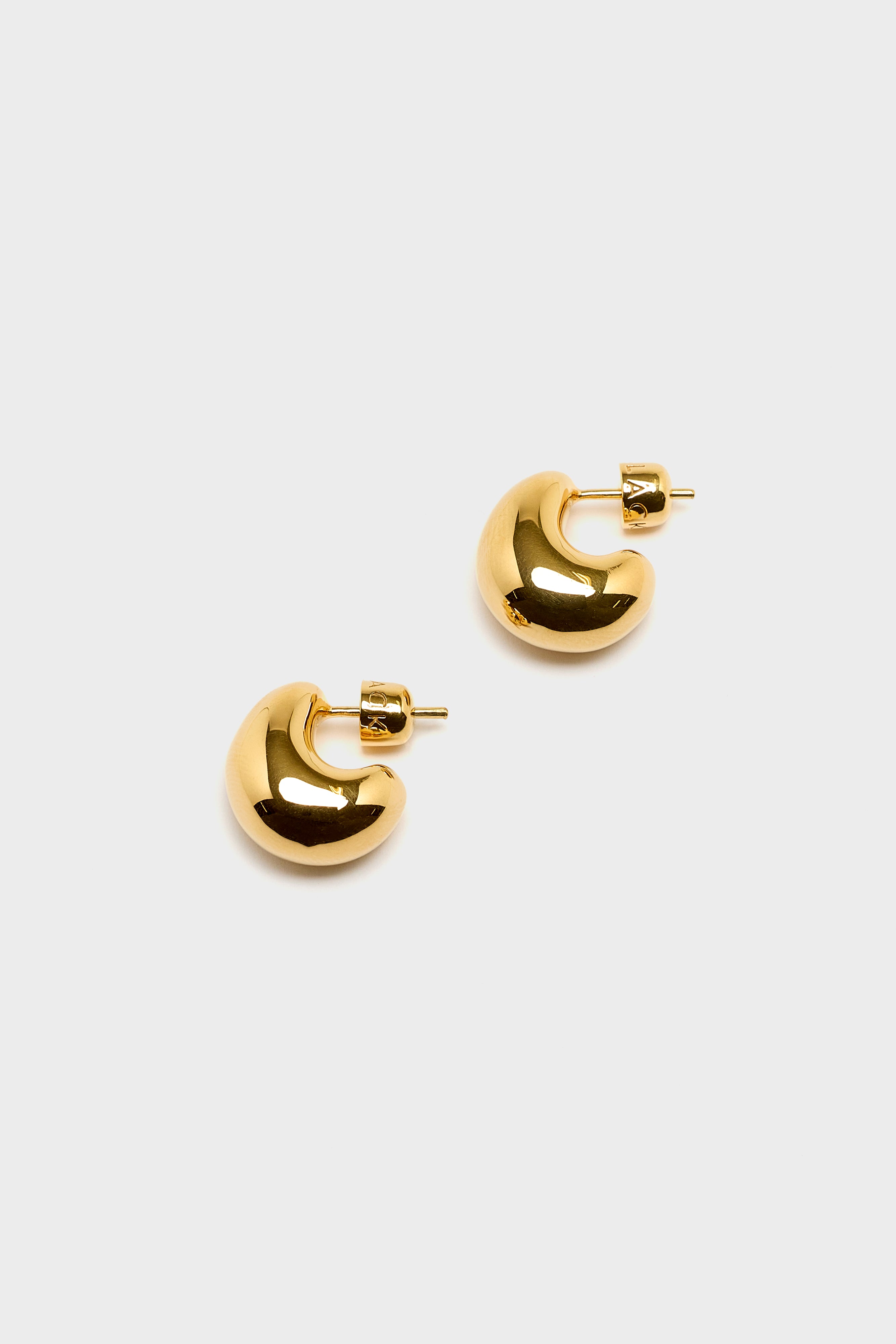 Tryvann Pillow Earrings (252 / W / GOLD)