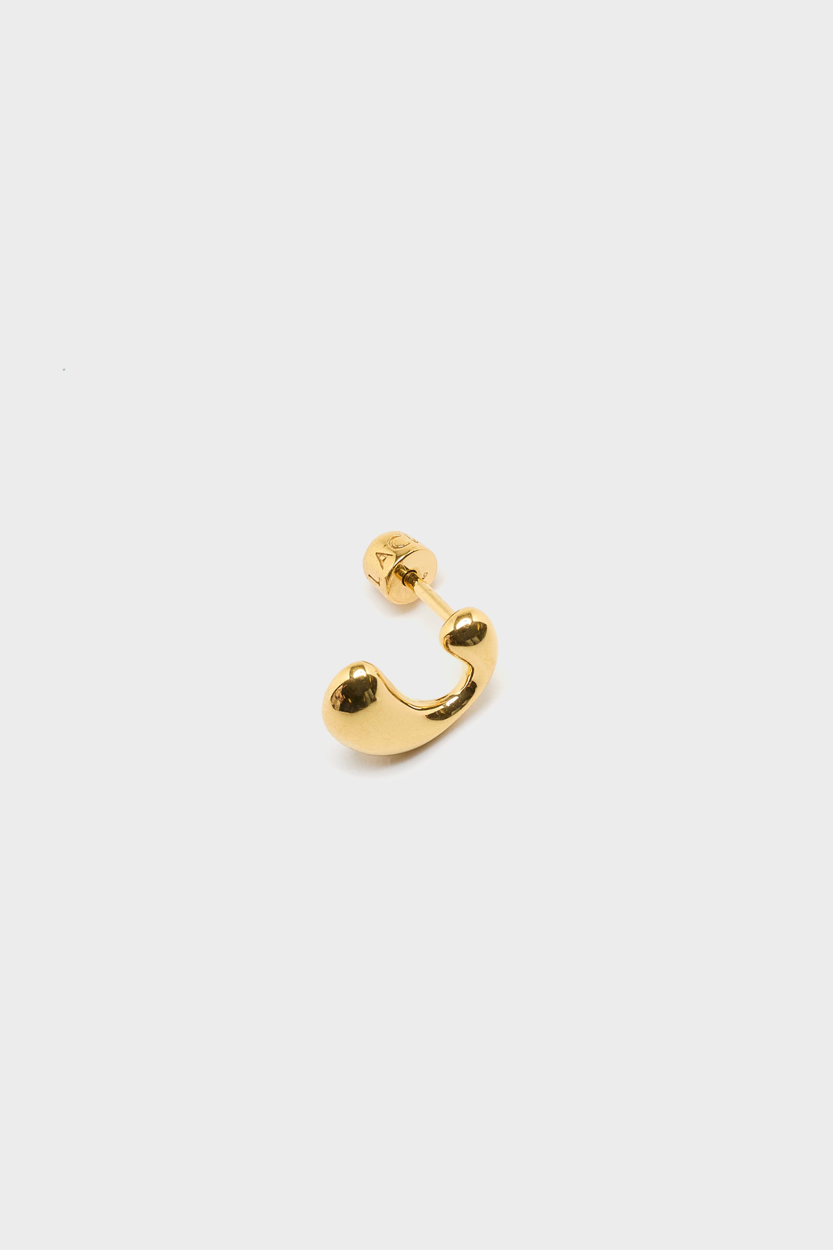 Dolphin Splash Stud Earring (261 / W / GOLD)