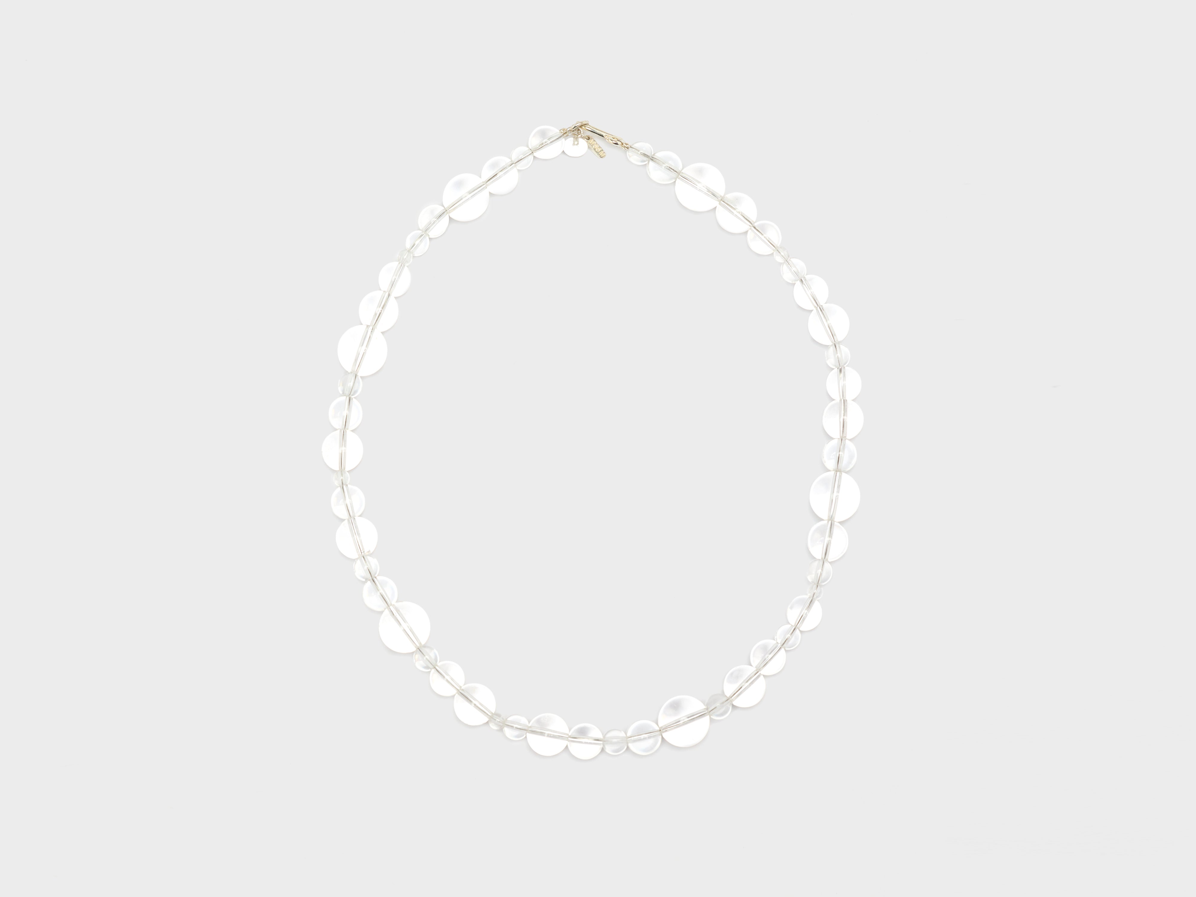Crystal Dewdrop Necklace (252 / W / WHITE)