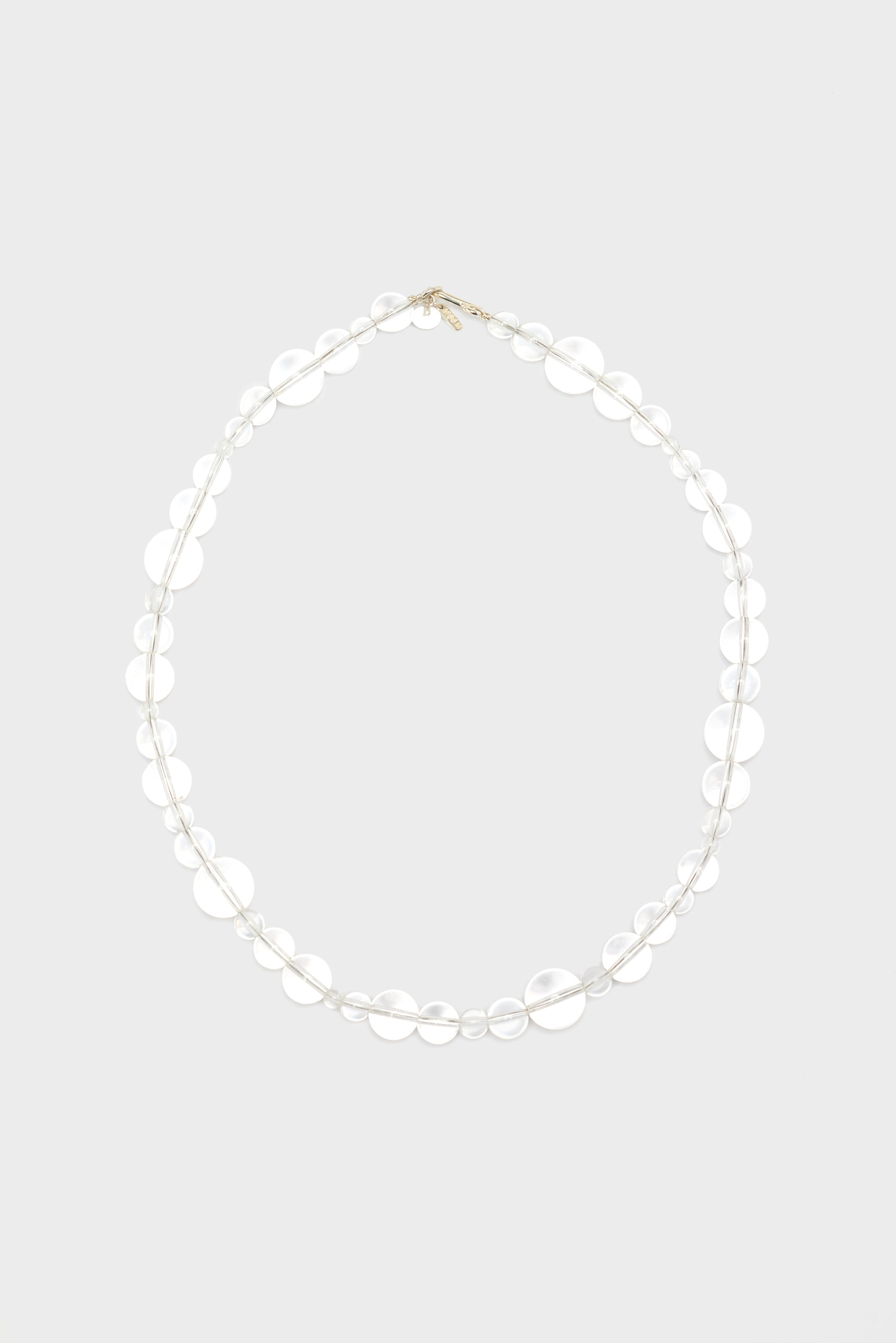 Crystal Dewdrop Necklace (252 / W / WHITE)