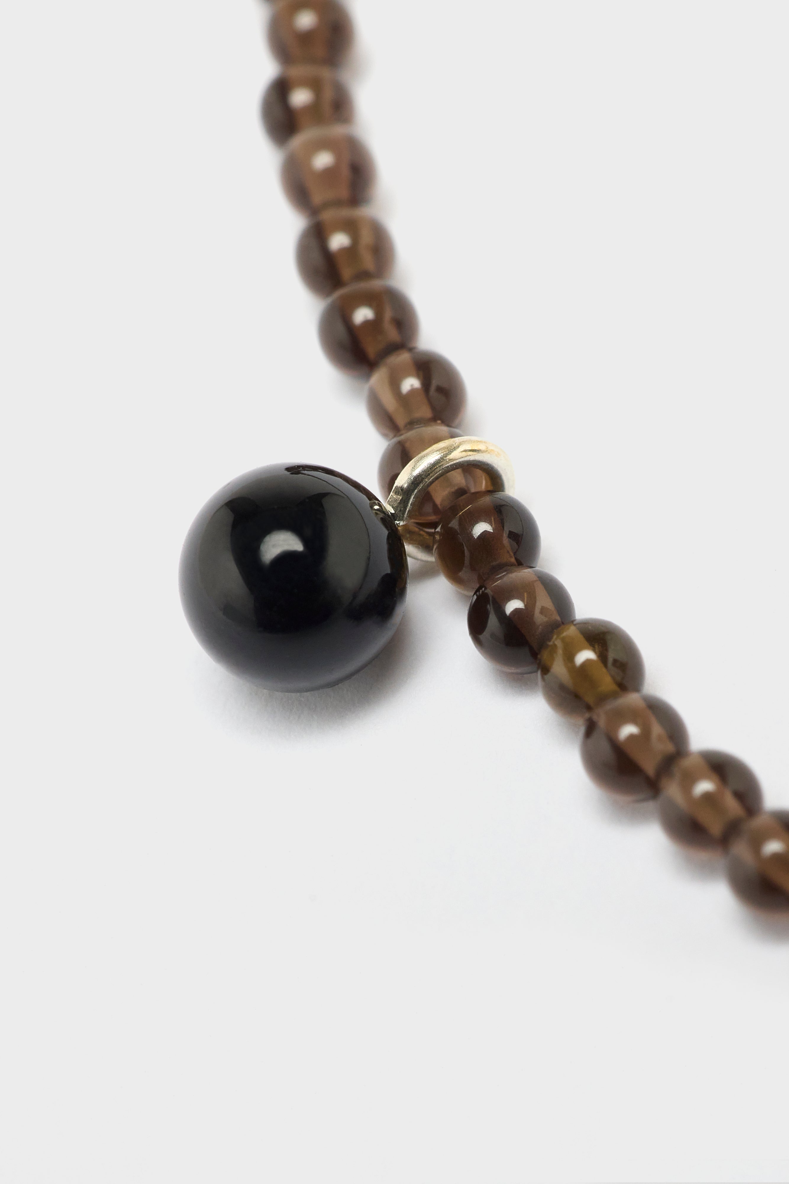 Smoky Tiny Dew Necklace (252 / W / BLACK)