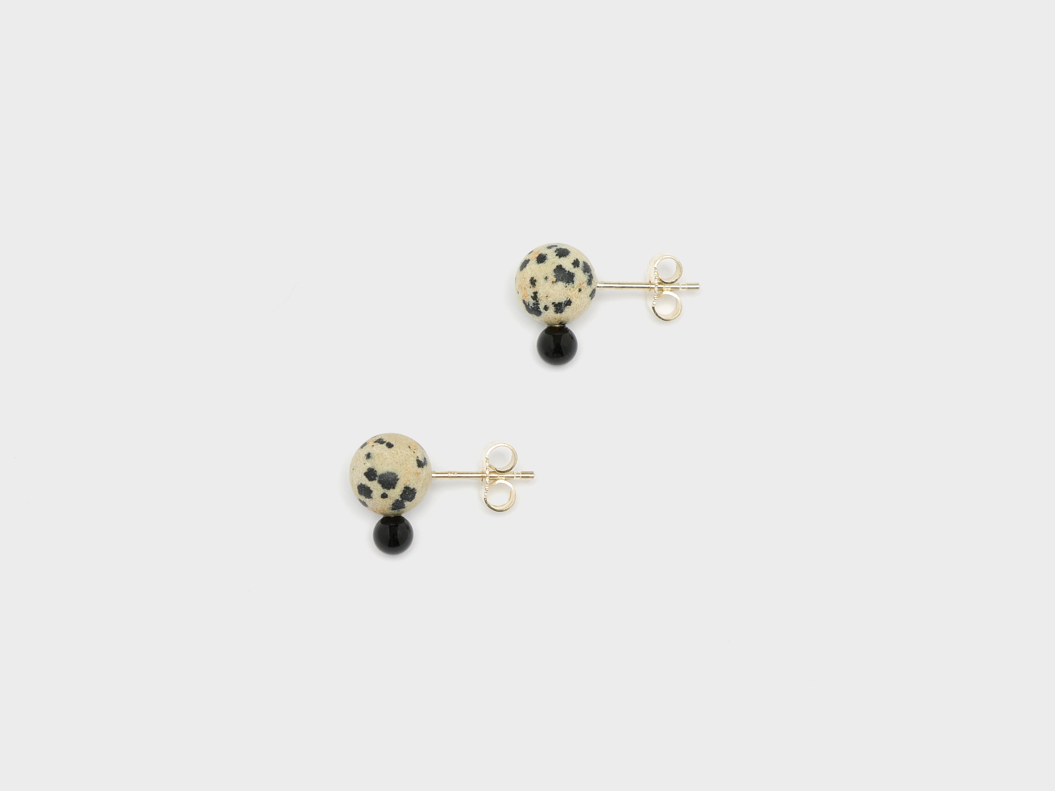 Boucles d'oreilles Glyzinia dalmatienne (252 / W / BEIGE)