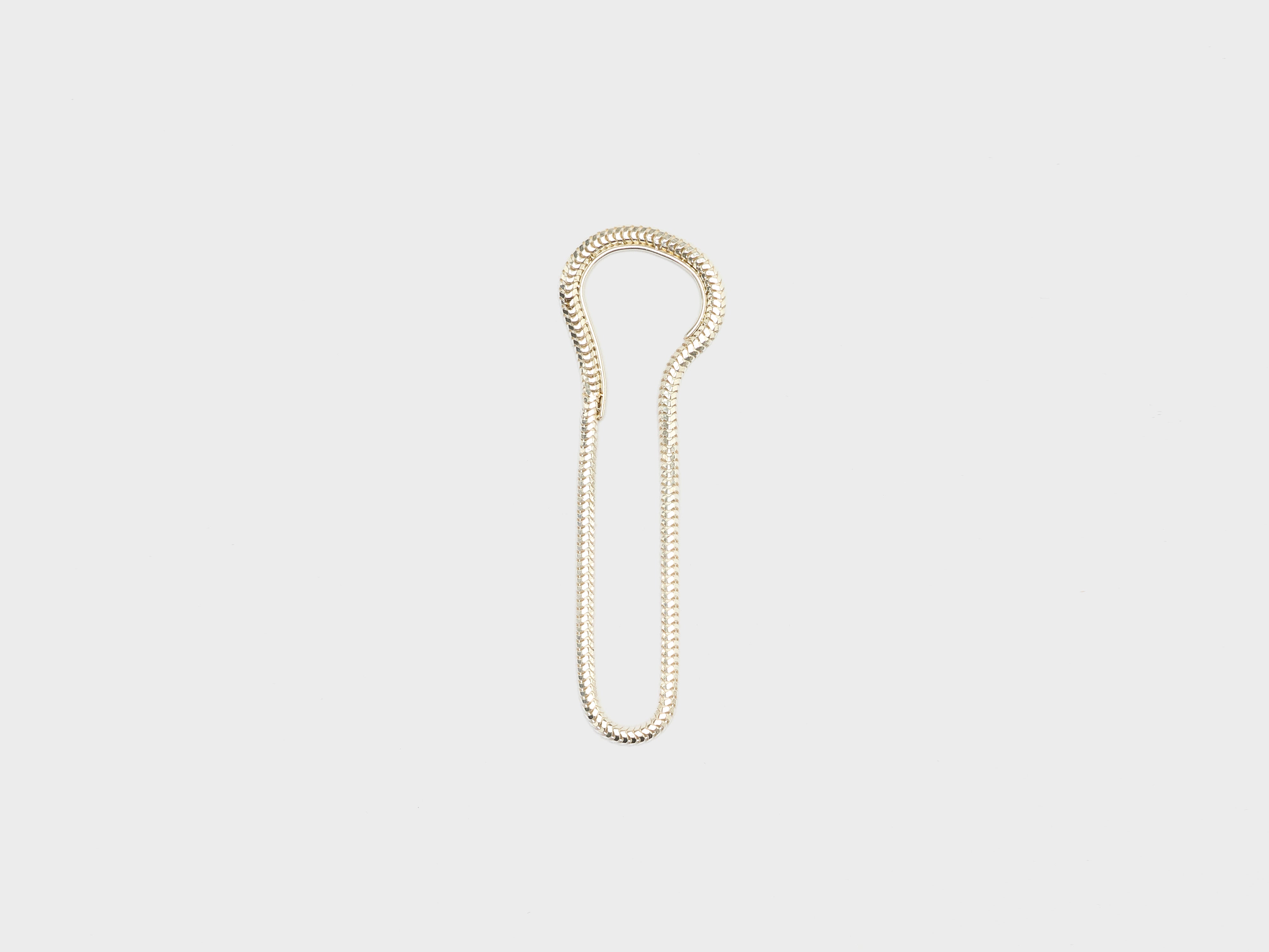 Lissom Circular Earcuff (252 / W / SILVER)