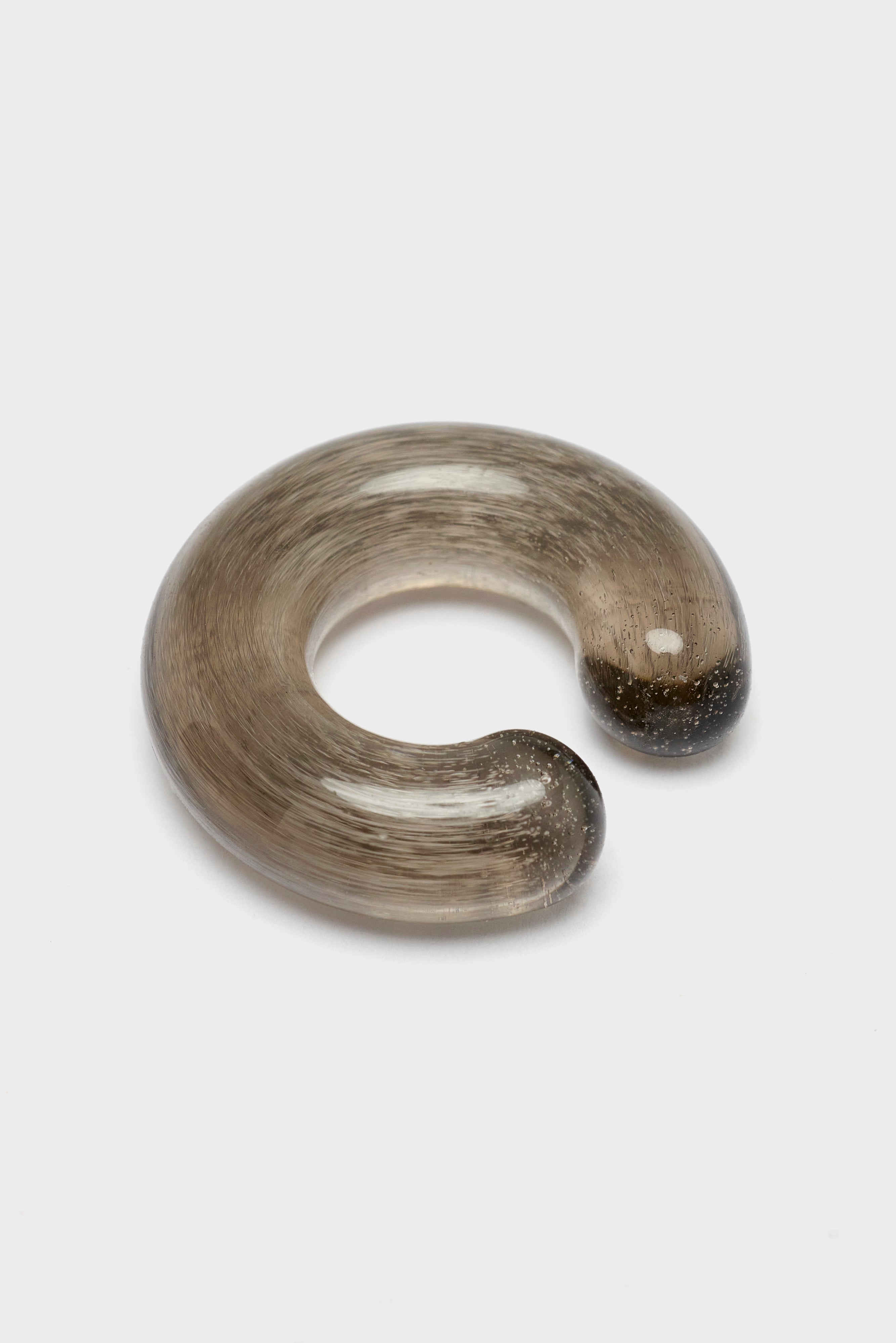 Small Luminous Earcuff (252 / W / BROWN)