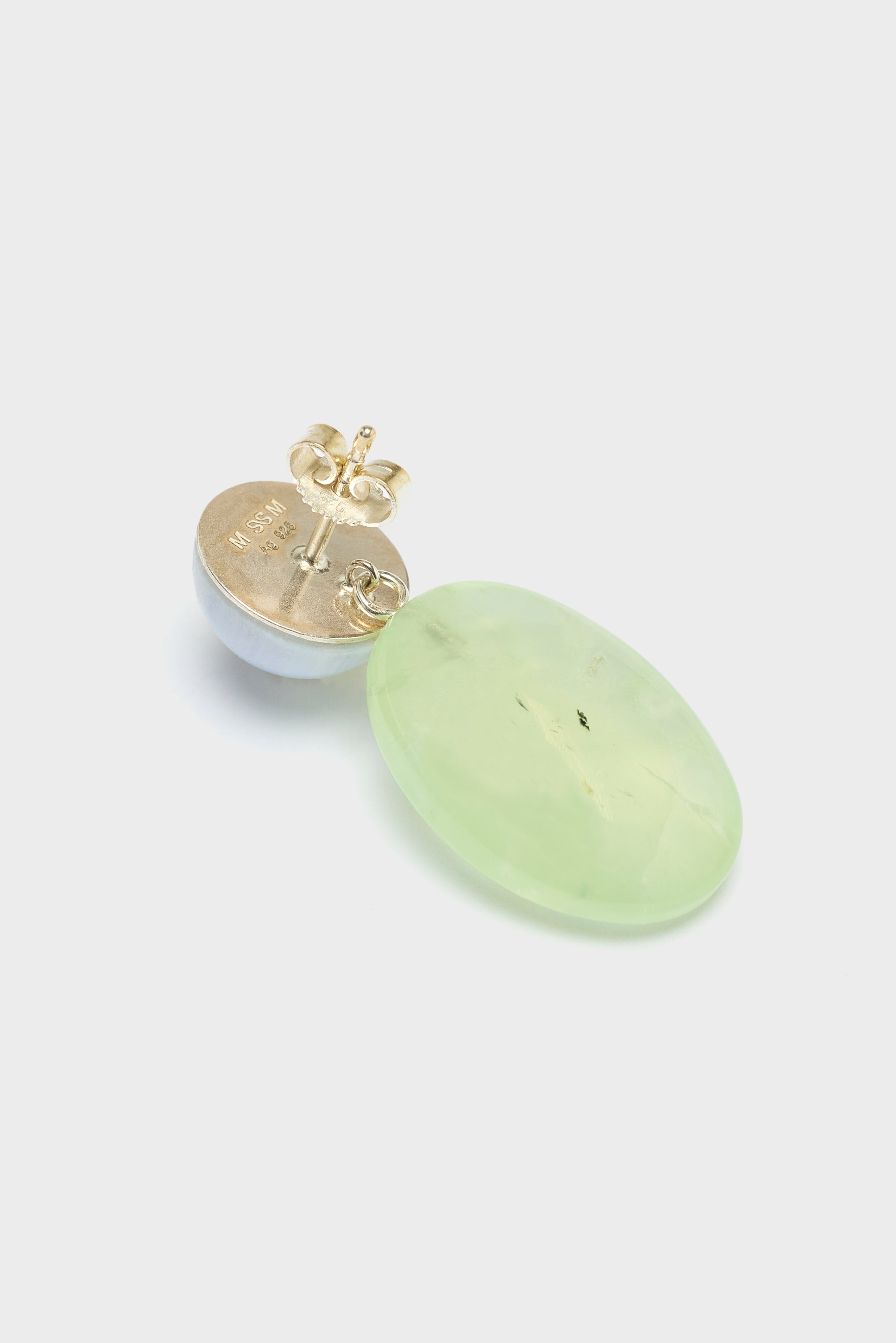Blue and Green Pebbles Earrings (252 / W / BLUE)