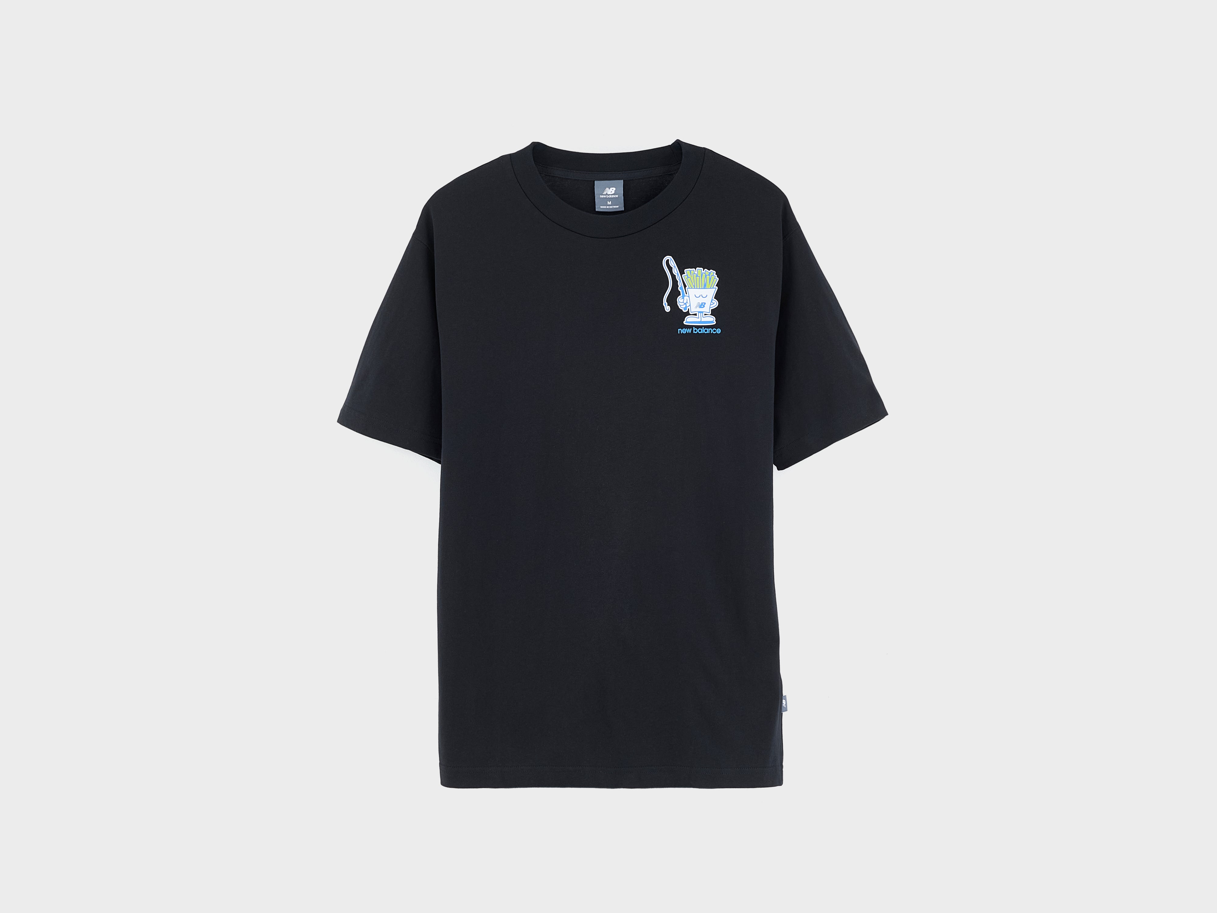 Fish and Chips T-Shirt (261 / M / BLACK)