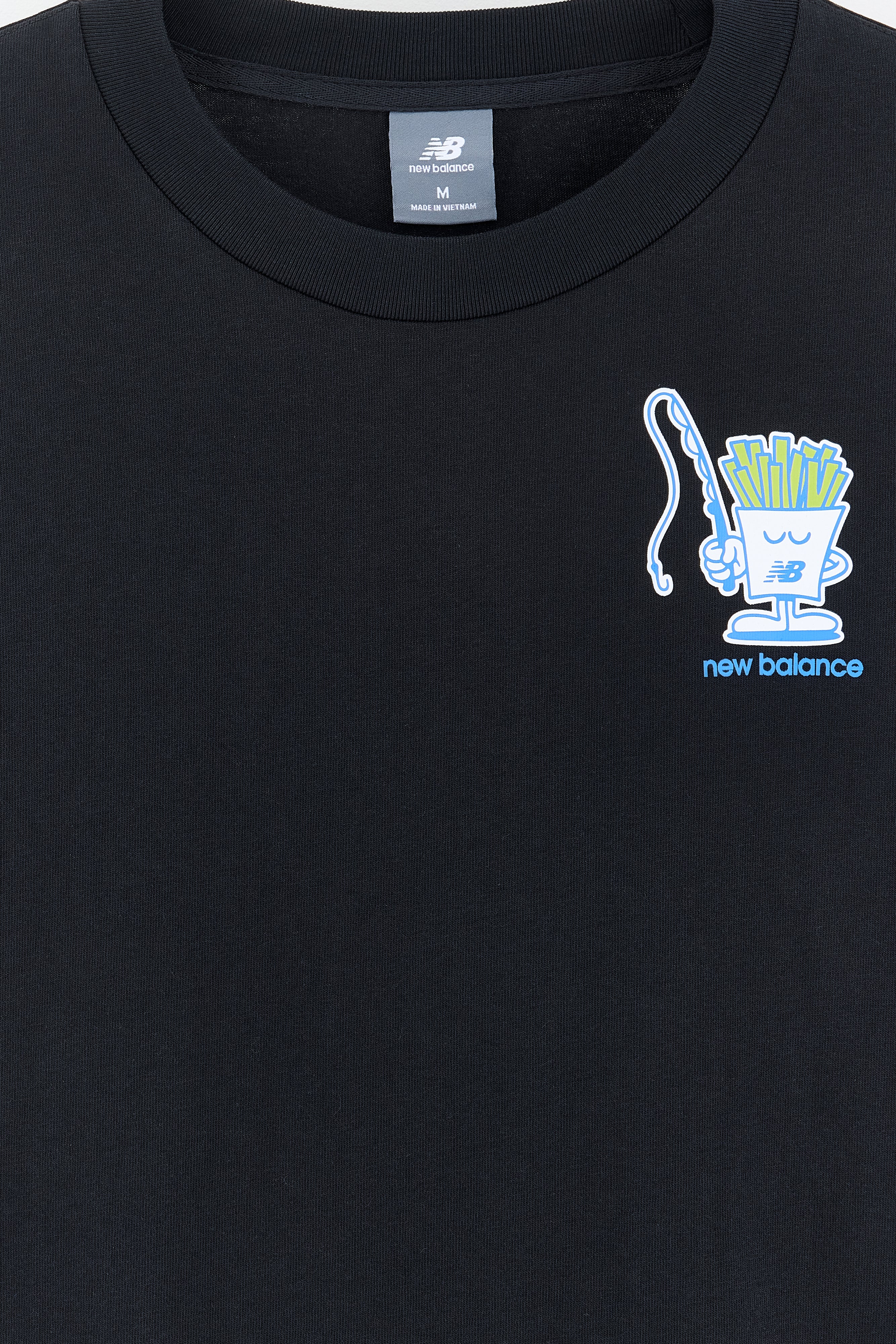 Fish and Chips T-Shirt (261 / M / BLACK)