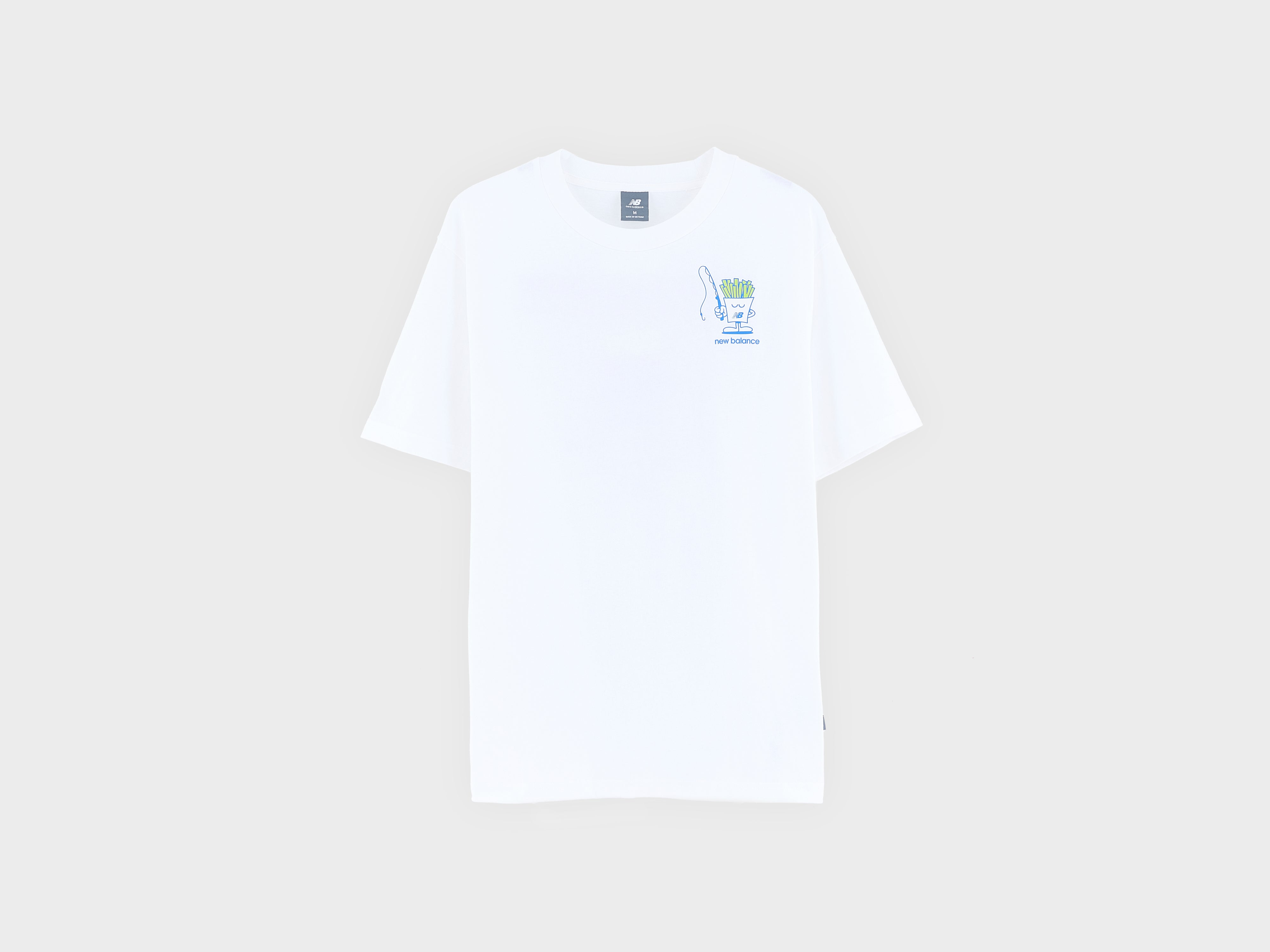 Fish and Chips T-Shirt (261 / M / WHITE)