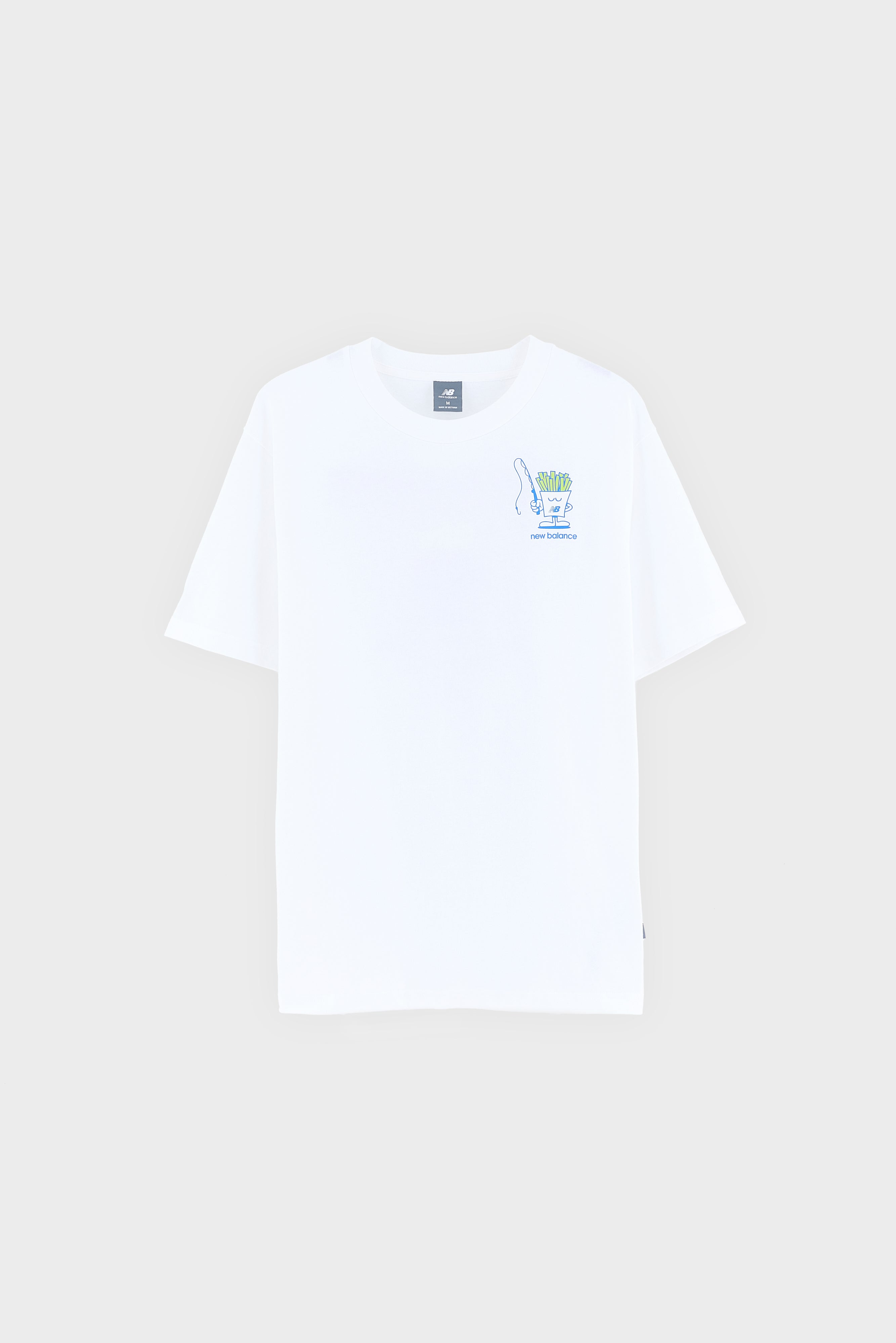 Fish and Chips T-Shirt (261 / M / WHITE)