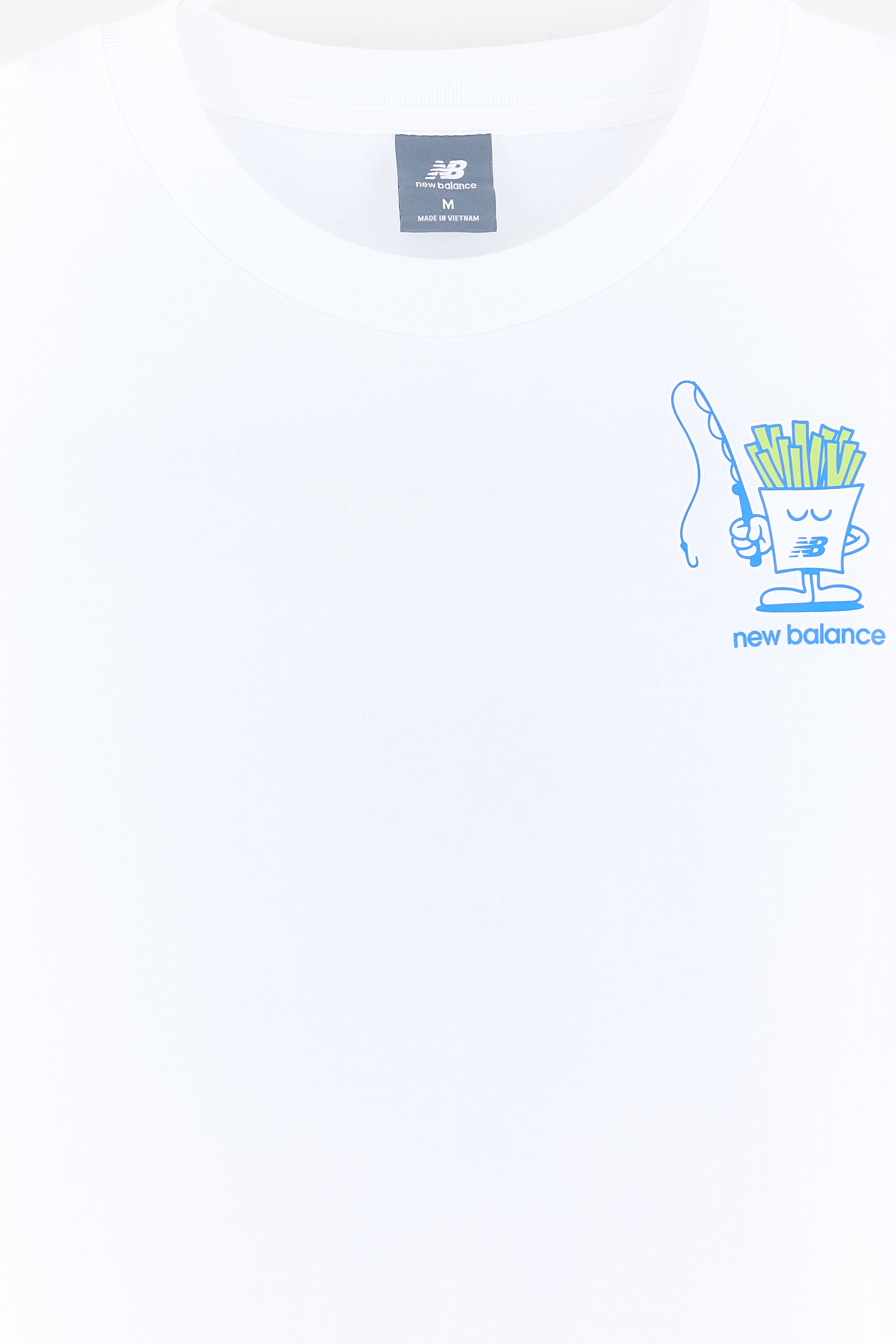 Fish and Chips T-Shirt (261 / M / WHITE)
