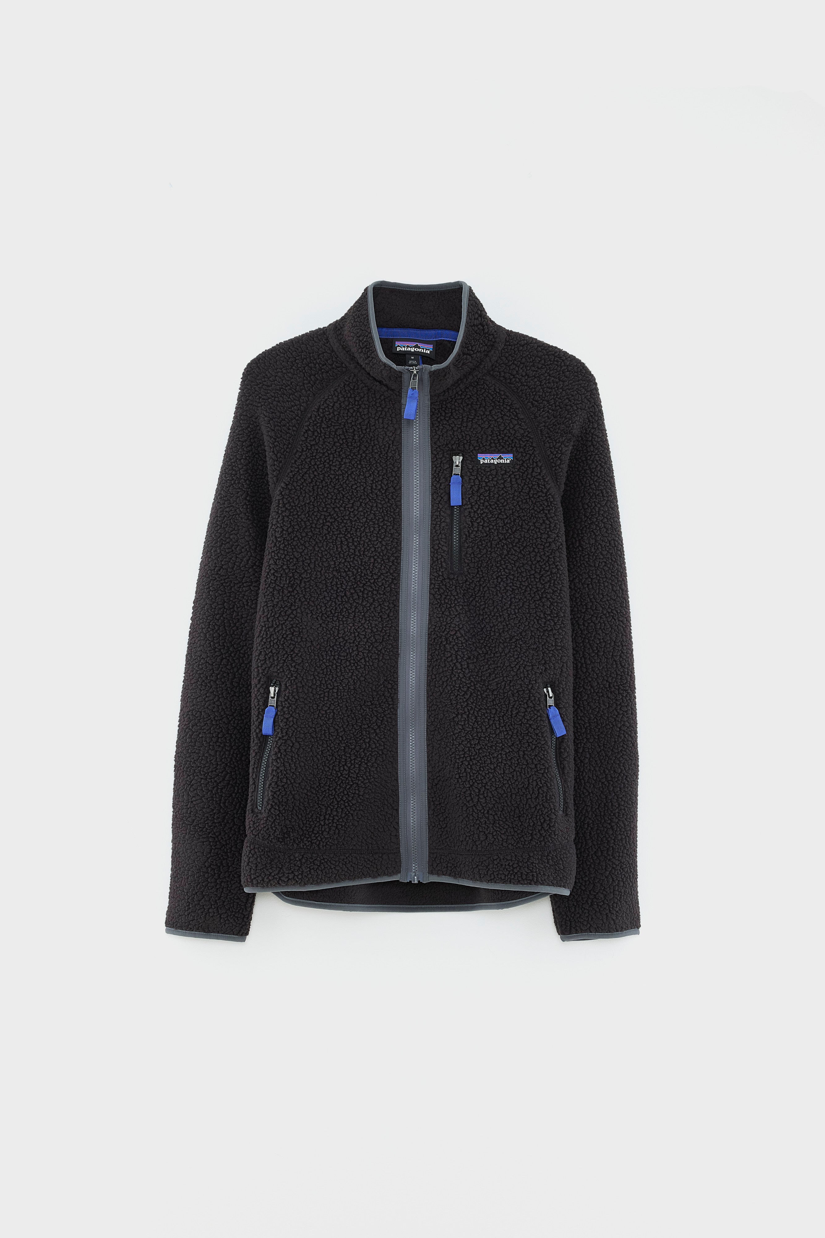 Men's Retro Pile Fleece Jacket (252 / M / BLACK)