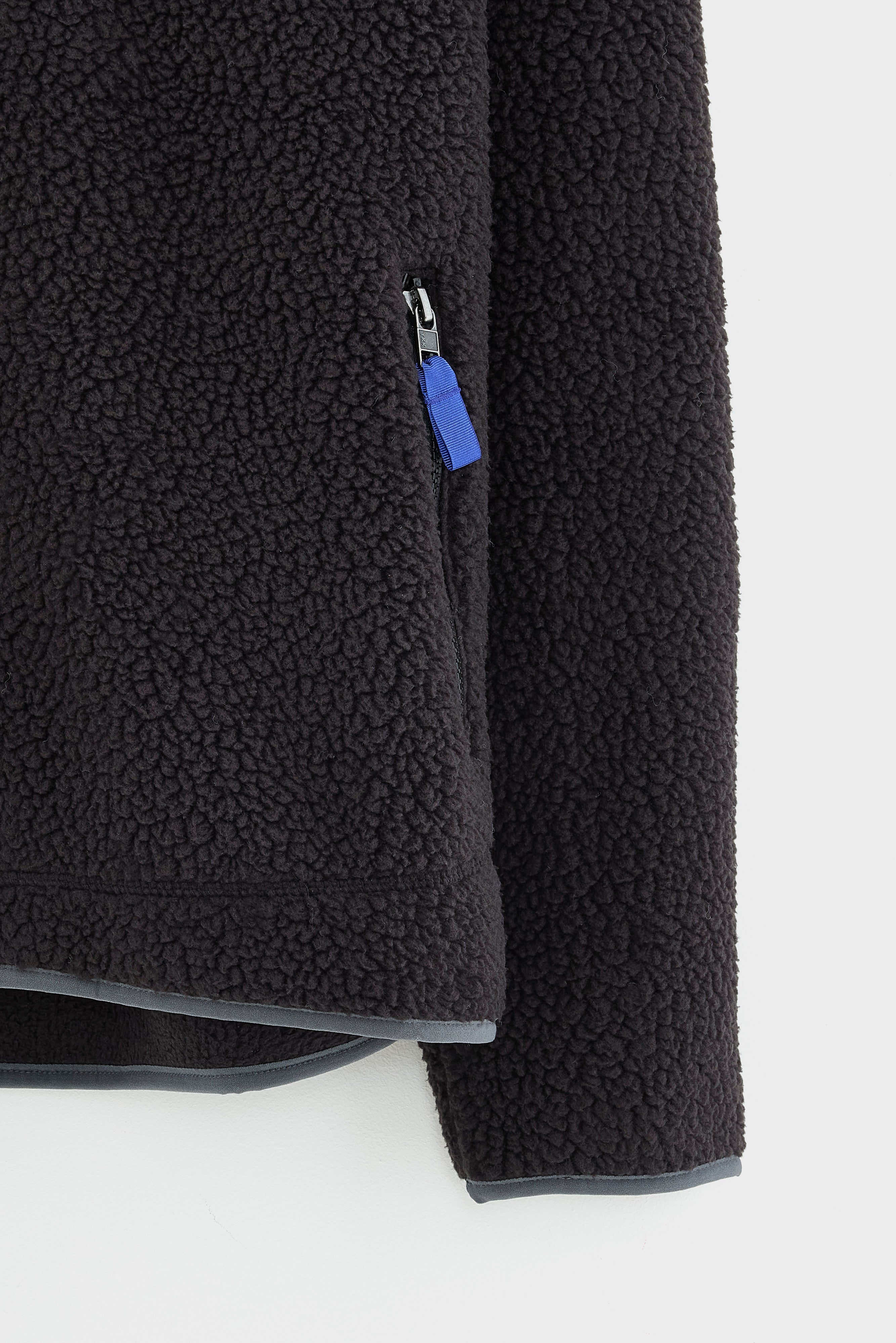 Men's Retro Pile Fleece Jacket (252 / M / BLACK)