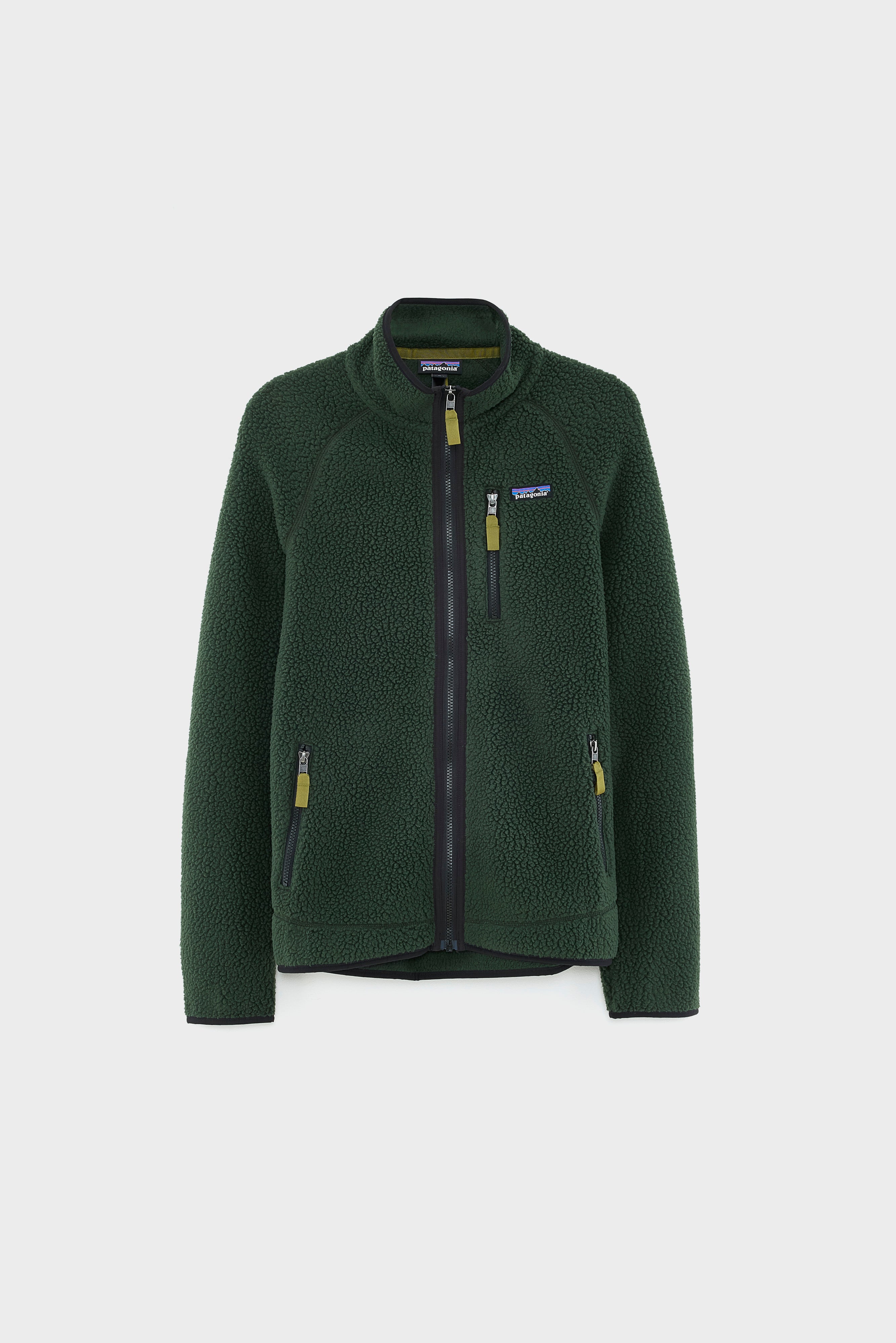 Men's Retro Pile Fleece Jacket (252 / M / GREEN)