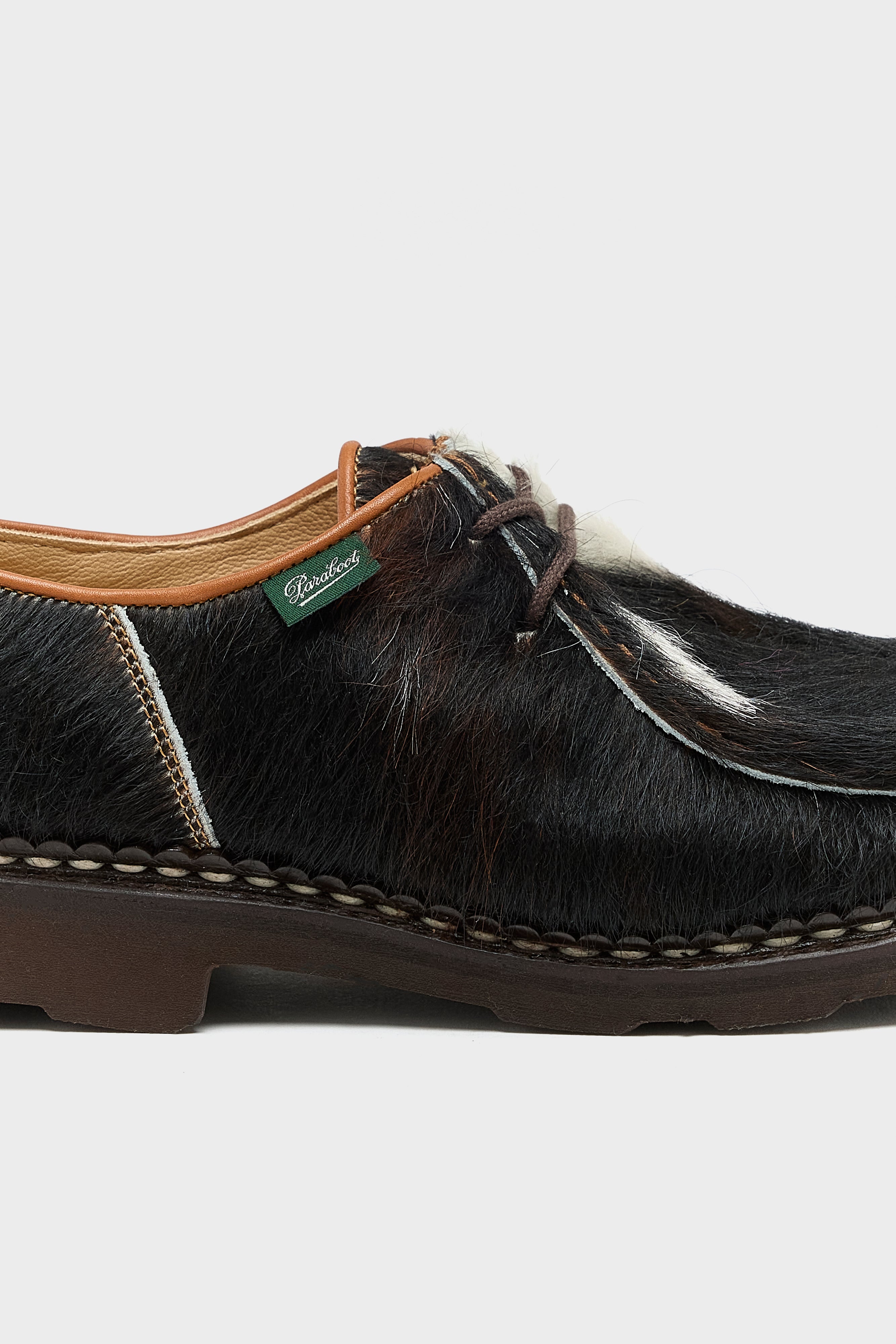 Michael Cowhide Derby Shoes for Women (252 / W / BROWN)
