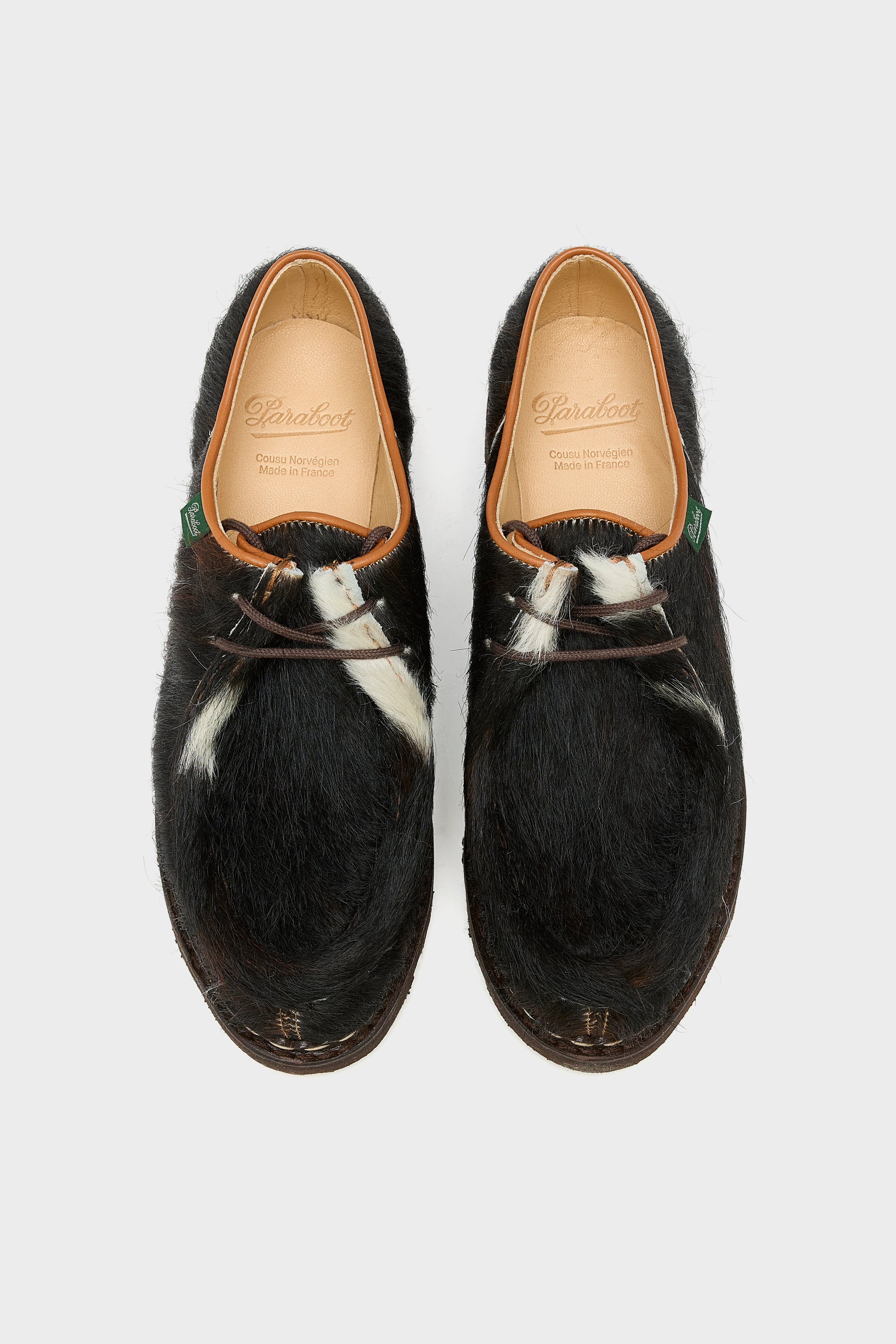 Michael Cowhide Derby Shoes for Women (252 / W / BROWN)
