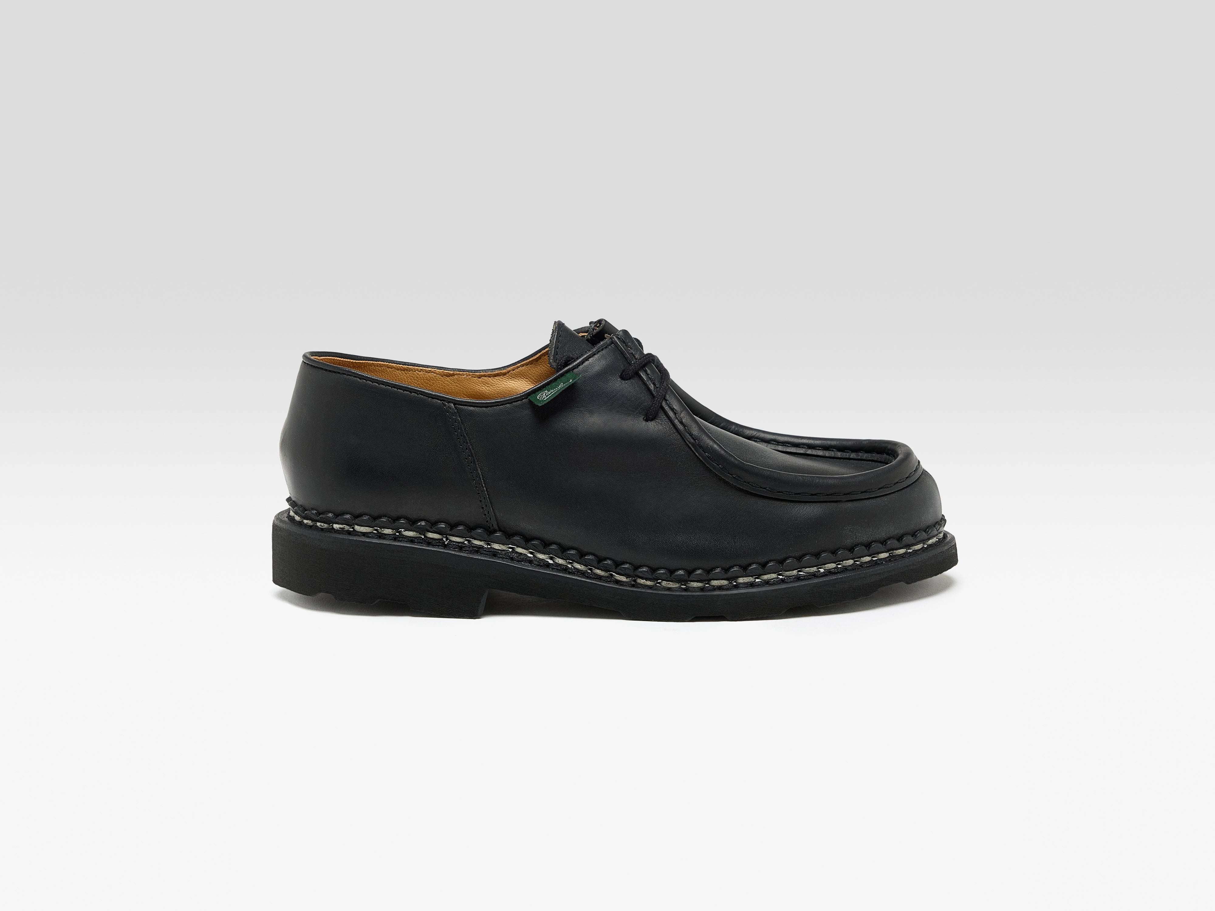 Michael Leather Derby Shoes for Women (252 / W / BLACK)