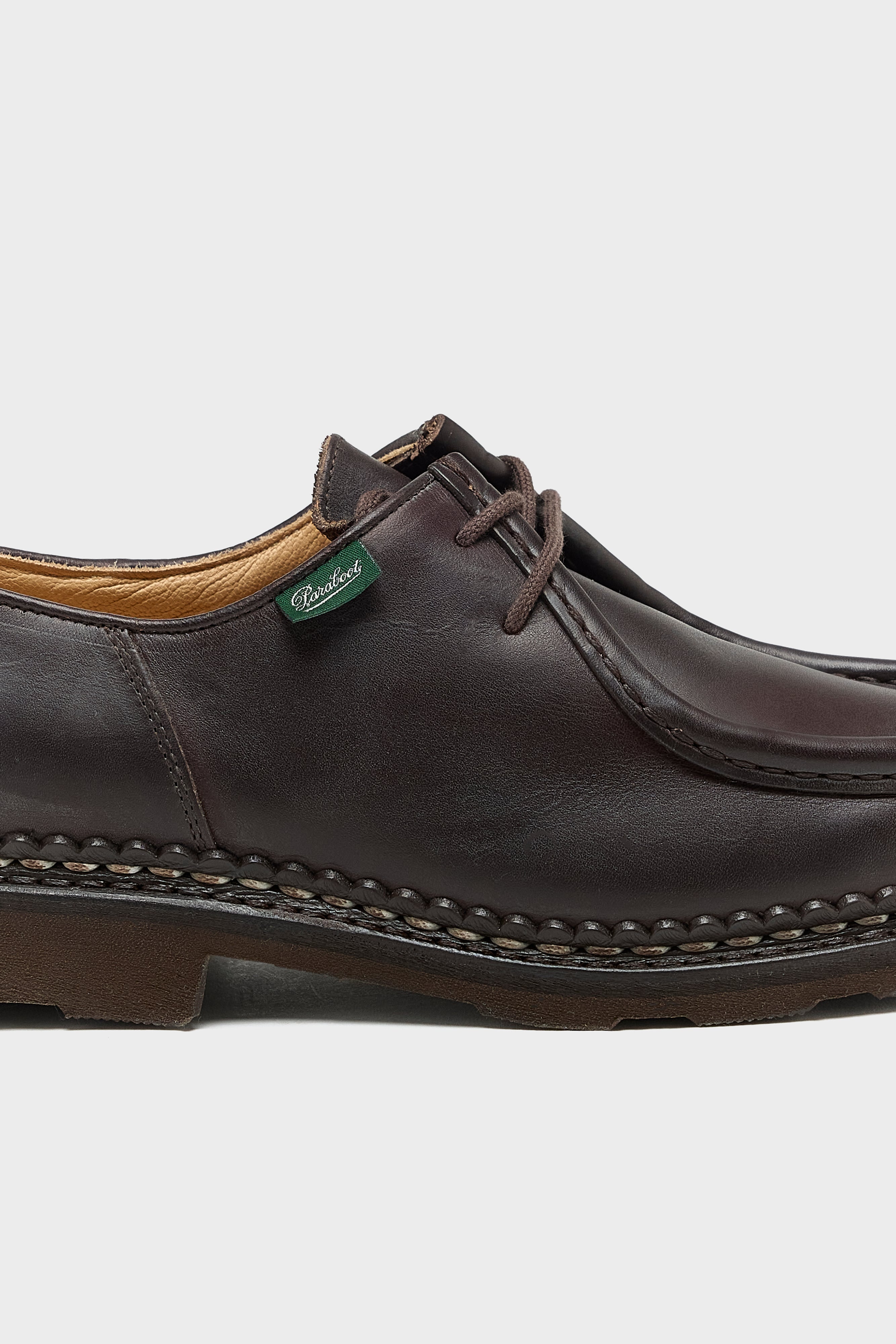 Michael Leather Derby Shoes for Women (252 / W / BROWN)