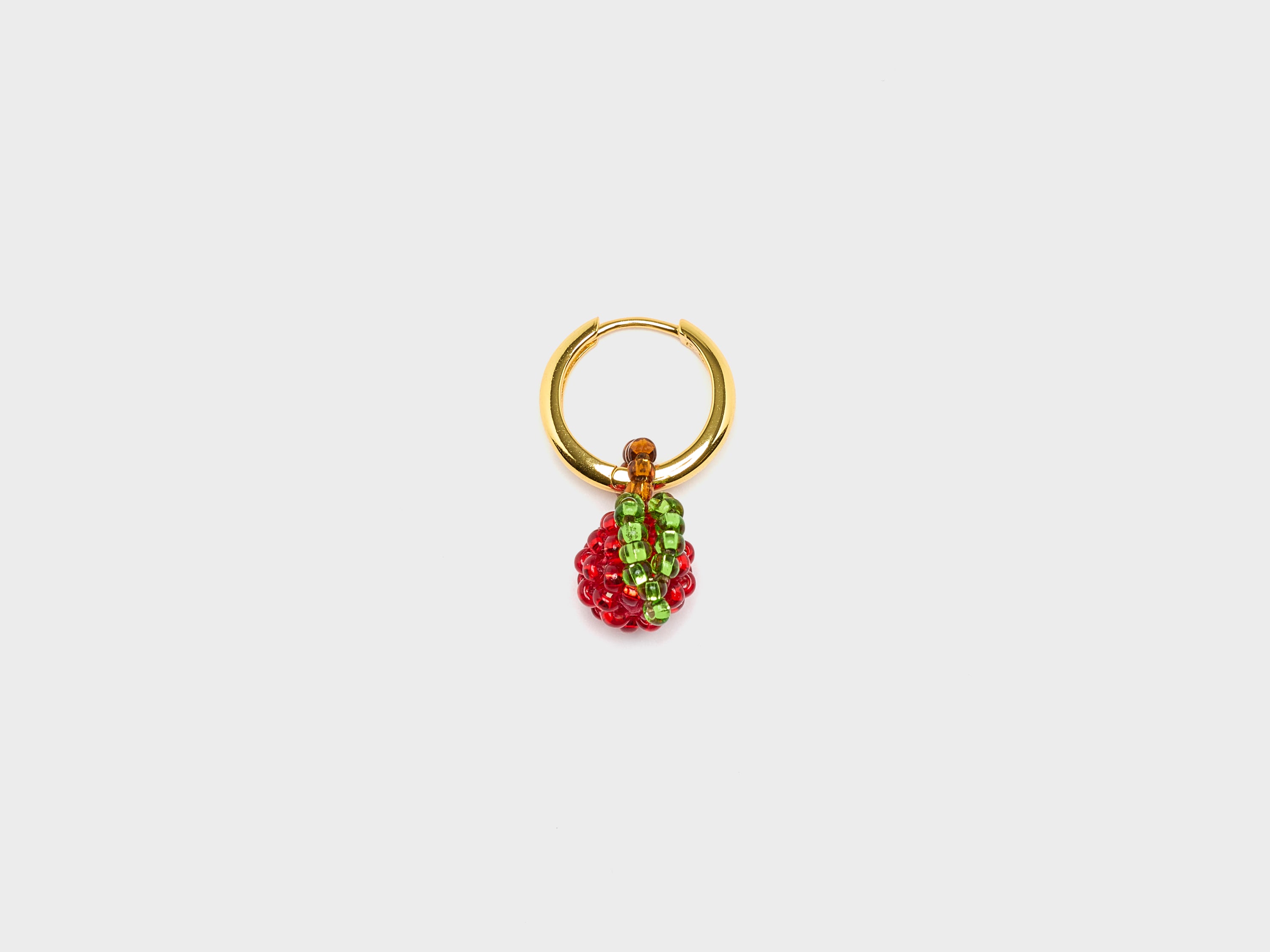 Mini Apple Earring (261 / W / GOLD)