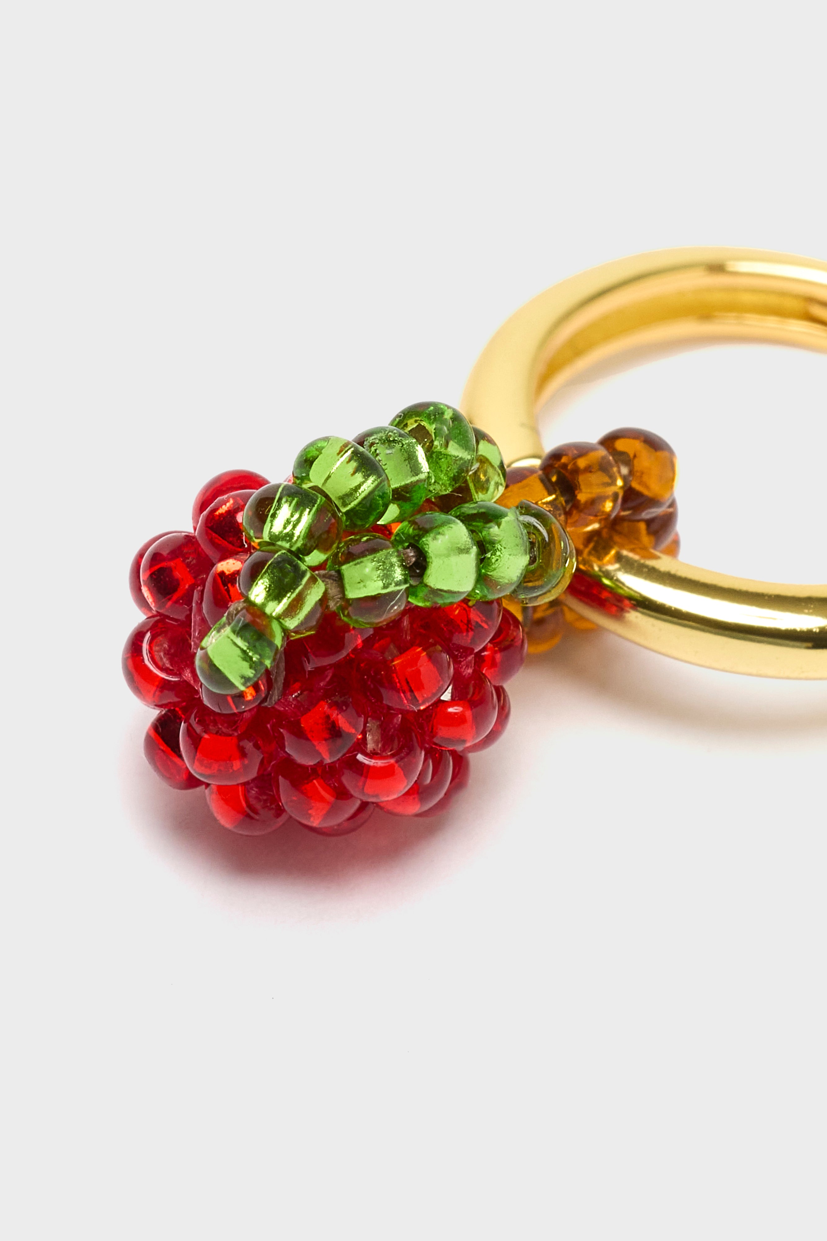 Mini Apple Earring (261 / W / GOLD)