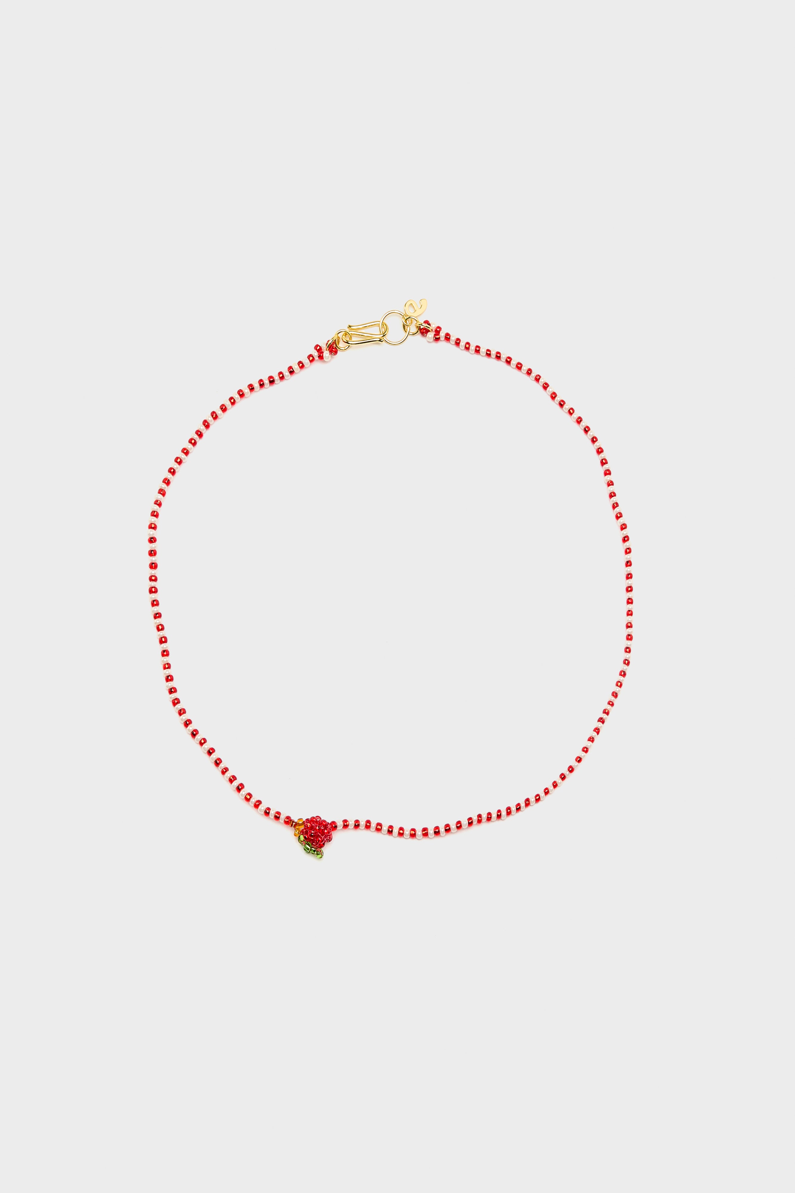Mini Striped Apple Necklace For Women | Bellerose