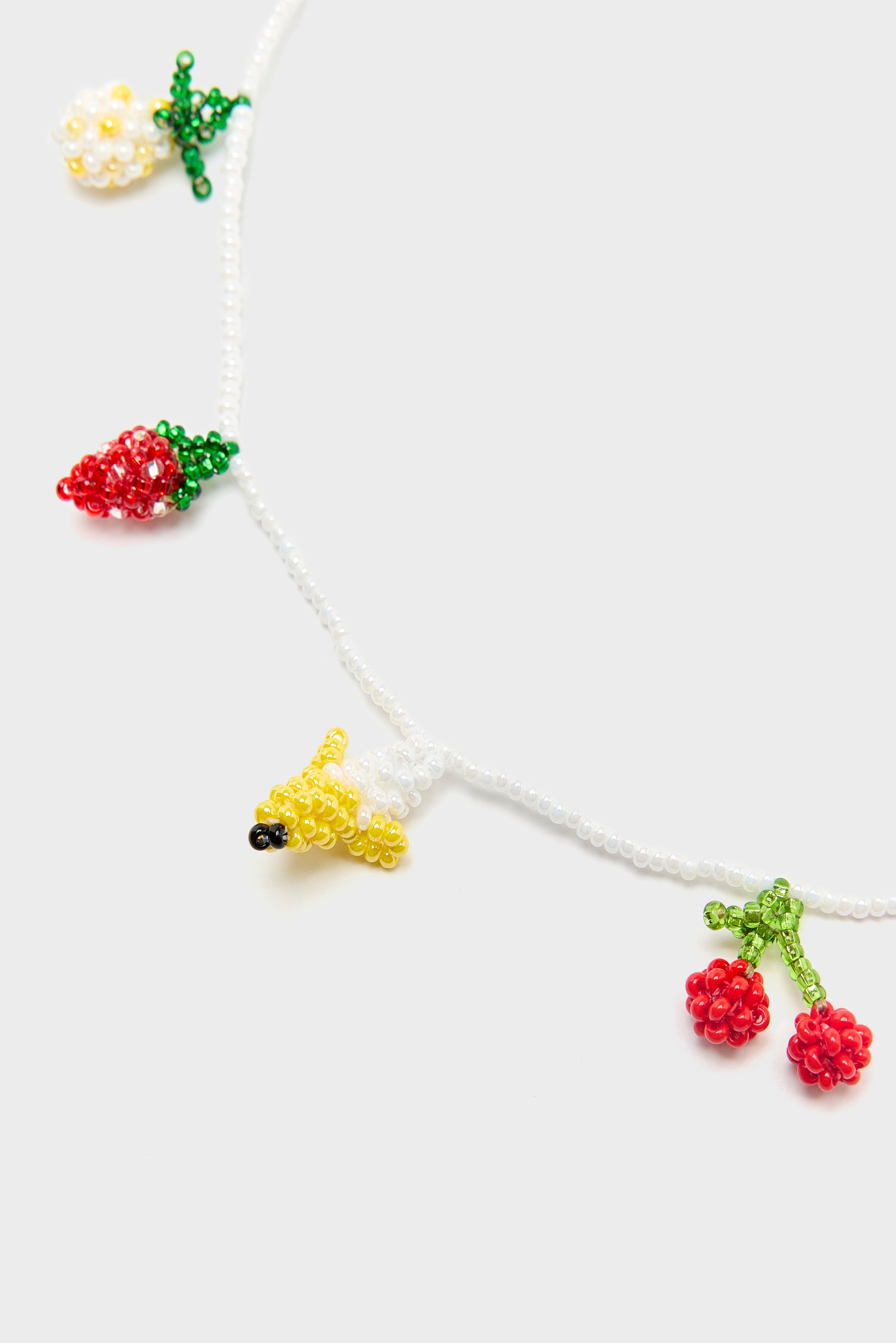 Fruit Salad Necklace (261 / W / WHITE)