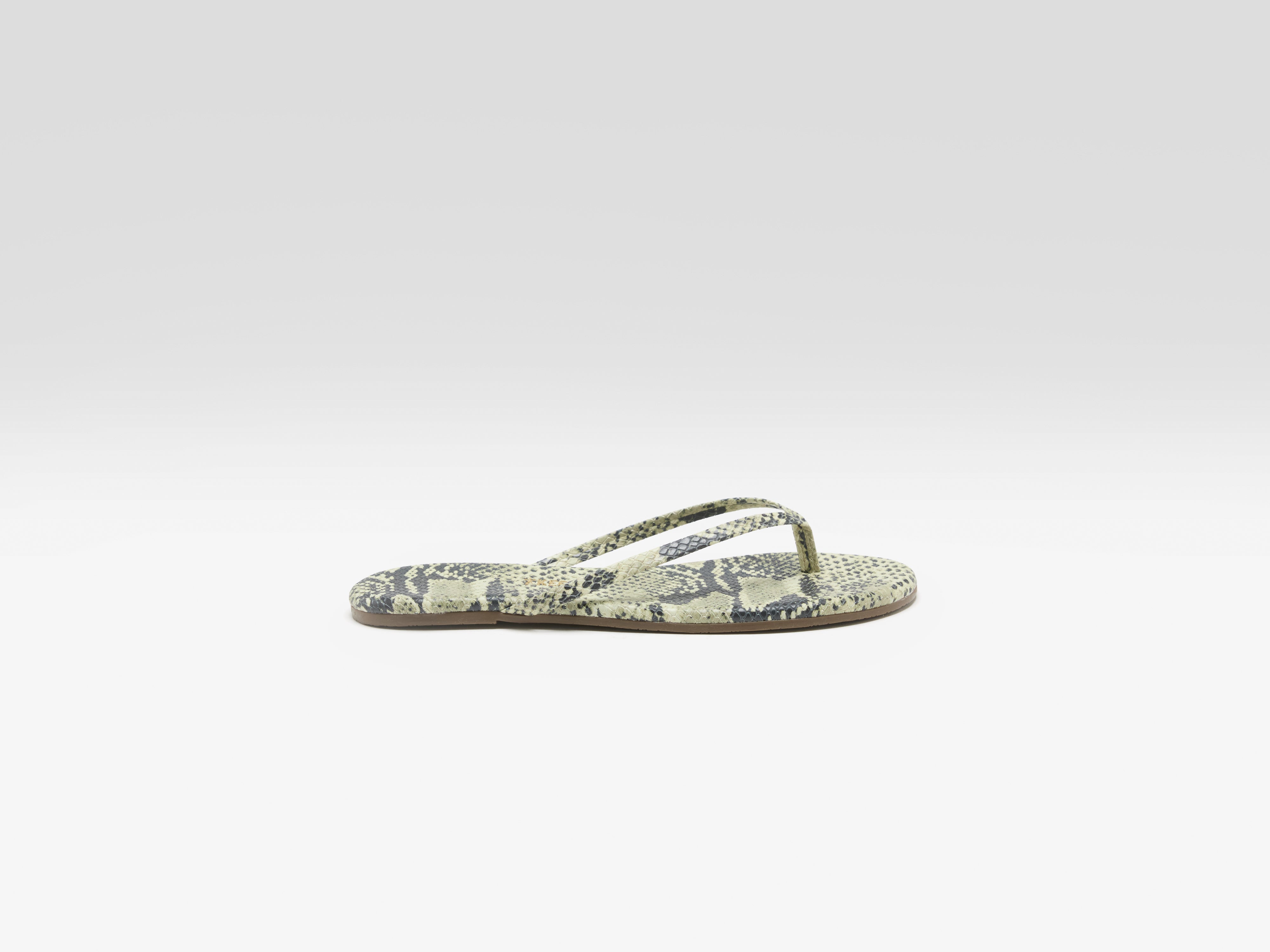 Lily Vegan Animal Flip-flop Sandals (261 / W / GREY)