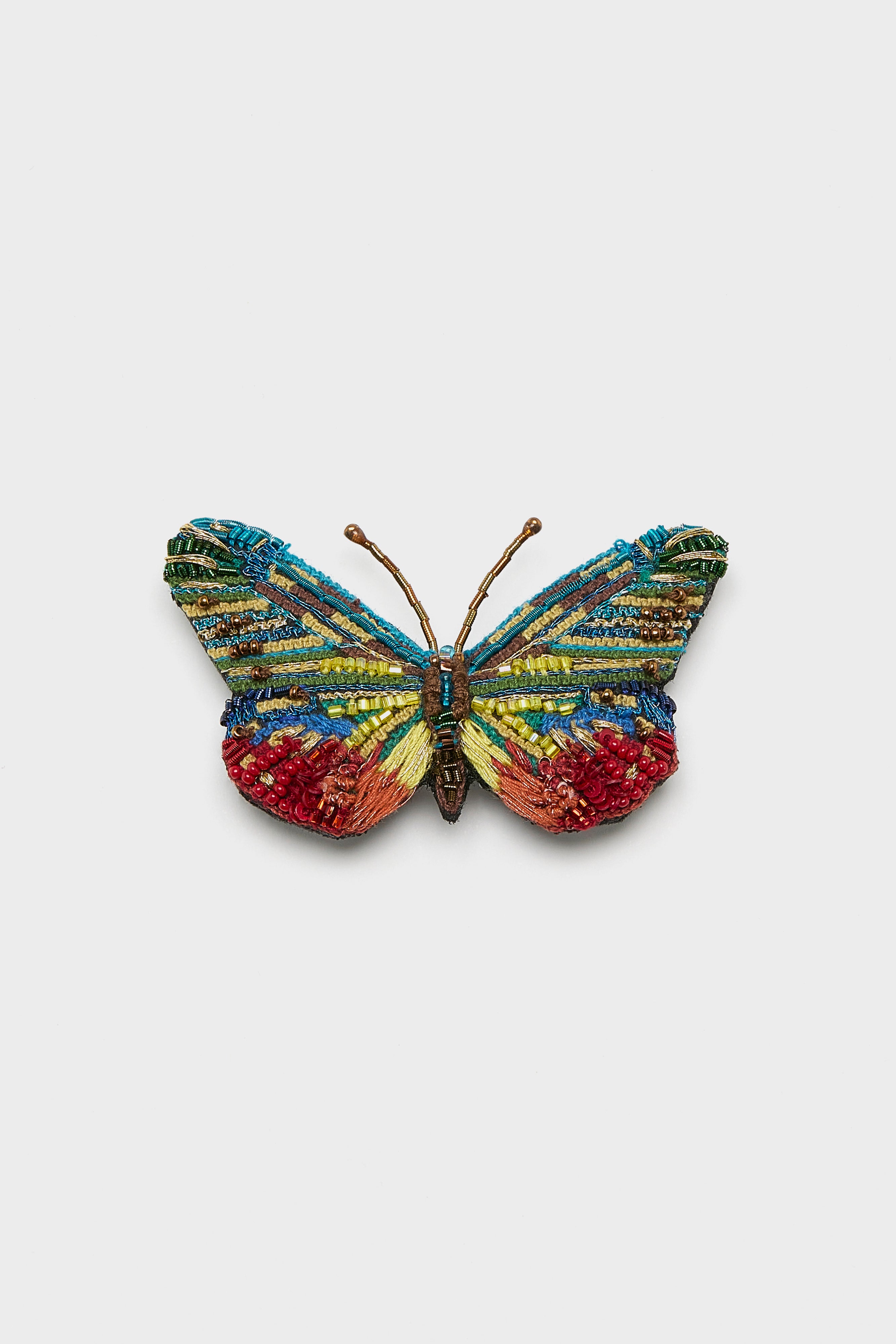 Cepora Butterfly Brooch Pin (261 / W / MULTICOLOR)