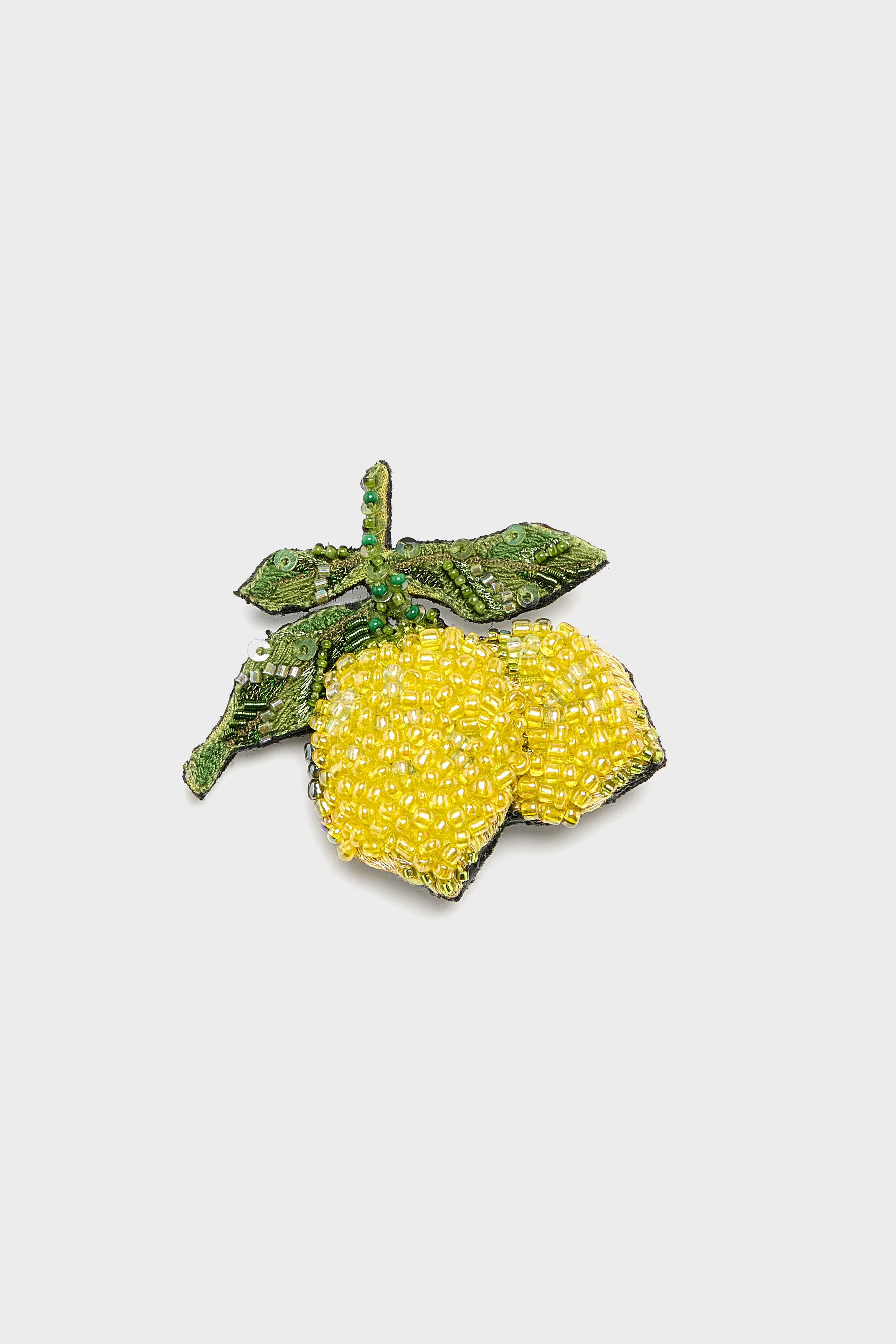 Amalfi Lemons Brooch Pin (261 / W / YELLOW)